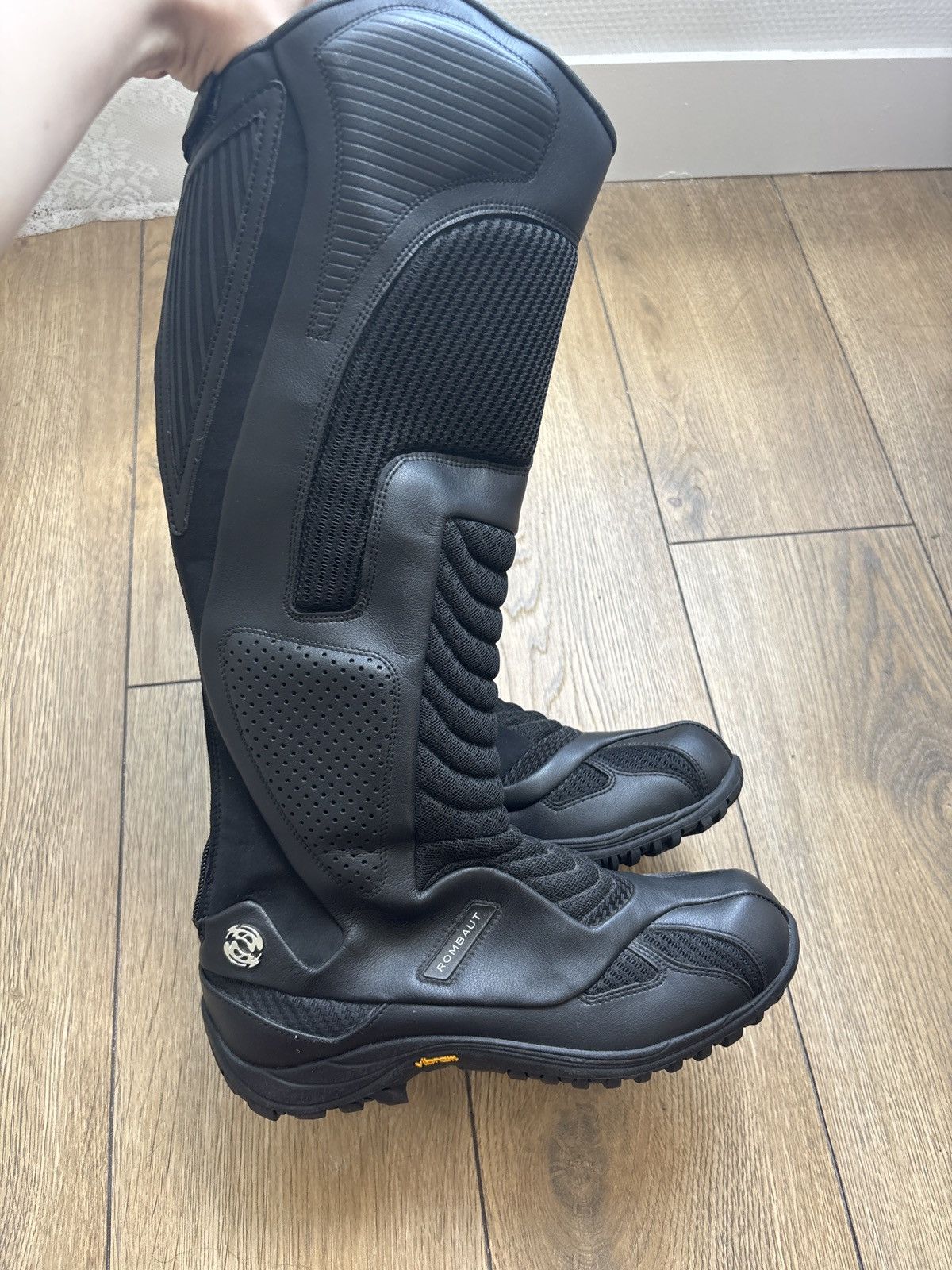 Rombaut ROMBAUT Black biker boots Size US 6 / IT 36 - 2 Thumbnail