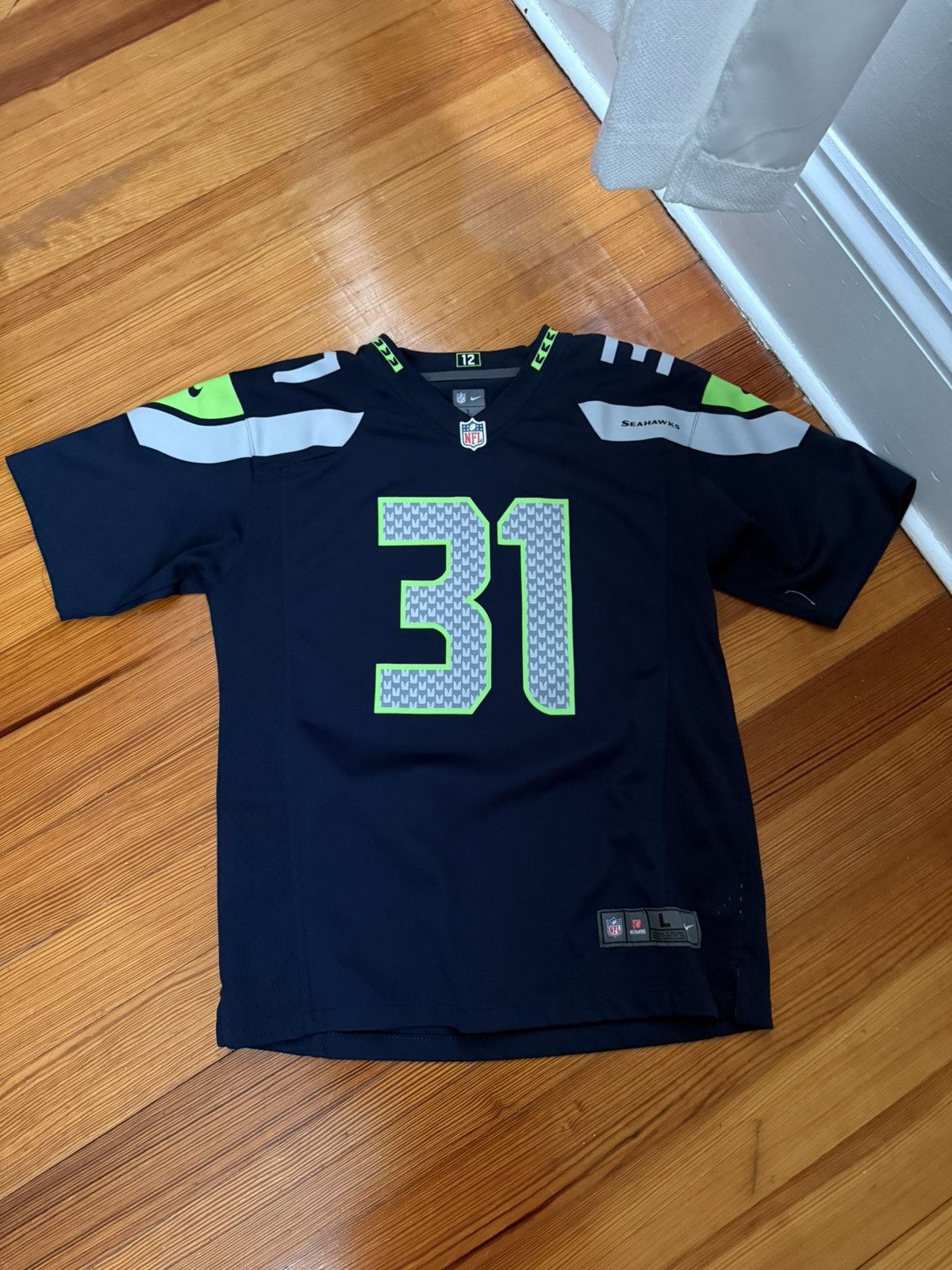 NFL Kam Chancellor Youth XL Jersey Size US XS / EU 42 / 0 - 1 Thumbnail