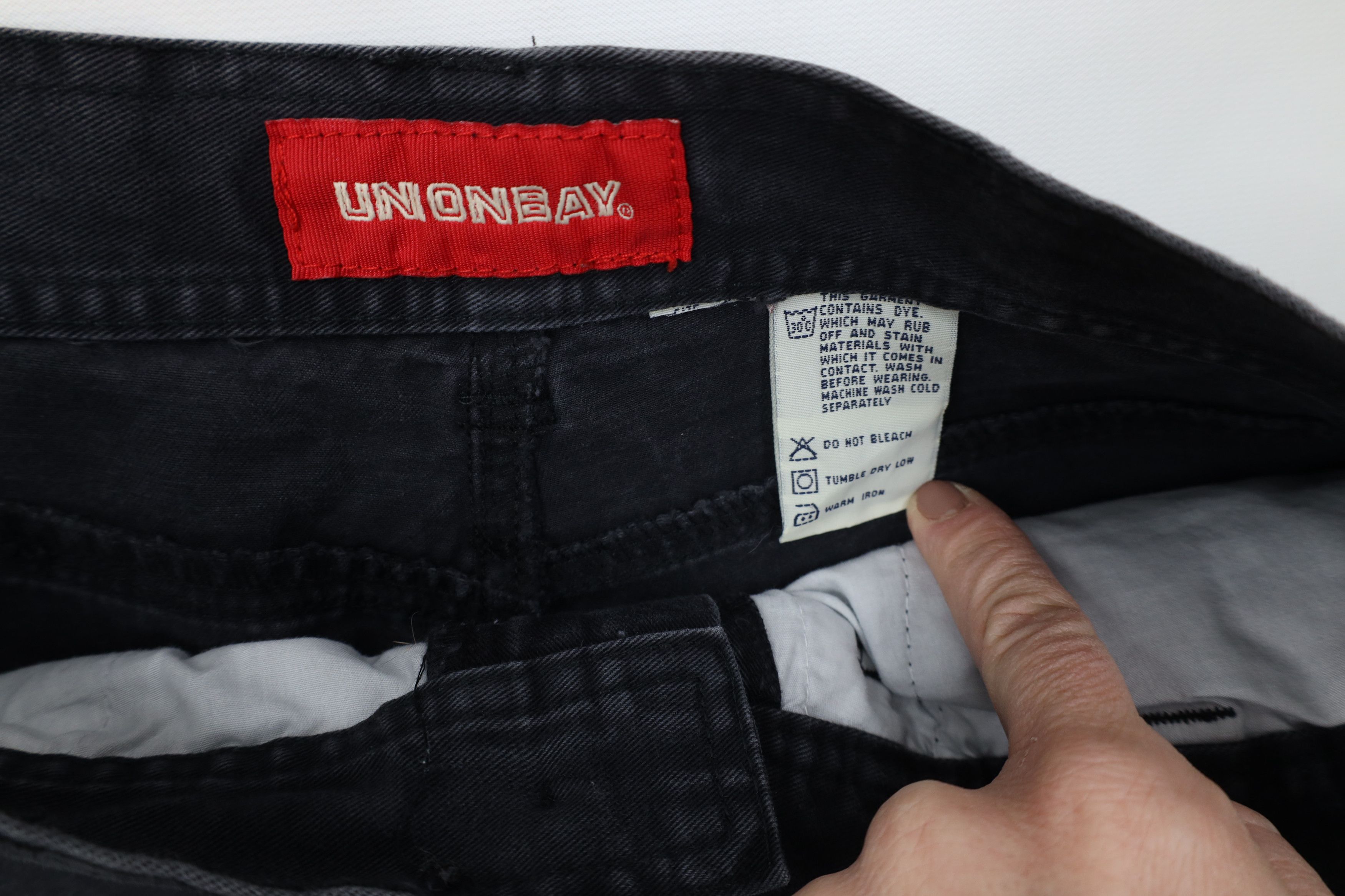 UNIONBAY Vintage 90s Y2K Unionbay Surfing Baggy Wide Leg Cargo Pants Size US 32 / EU 48 - 7 Thumbnail