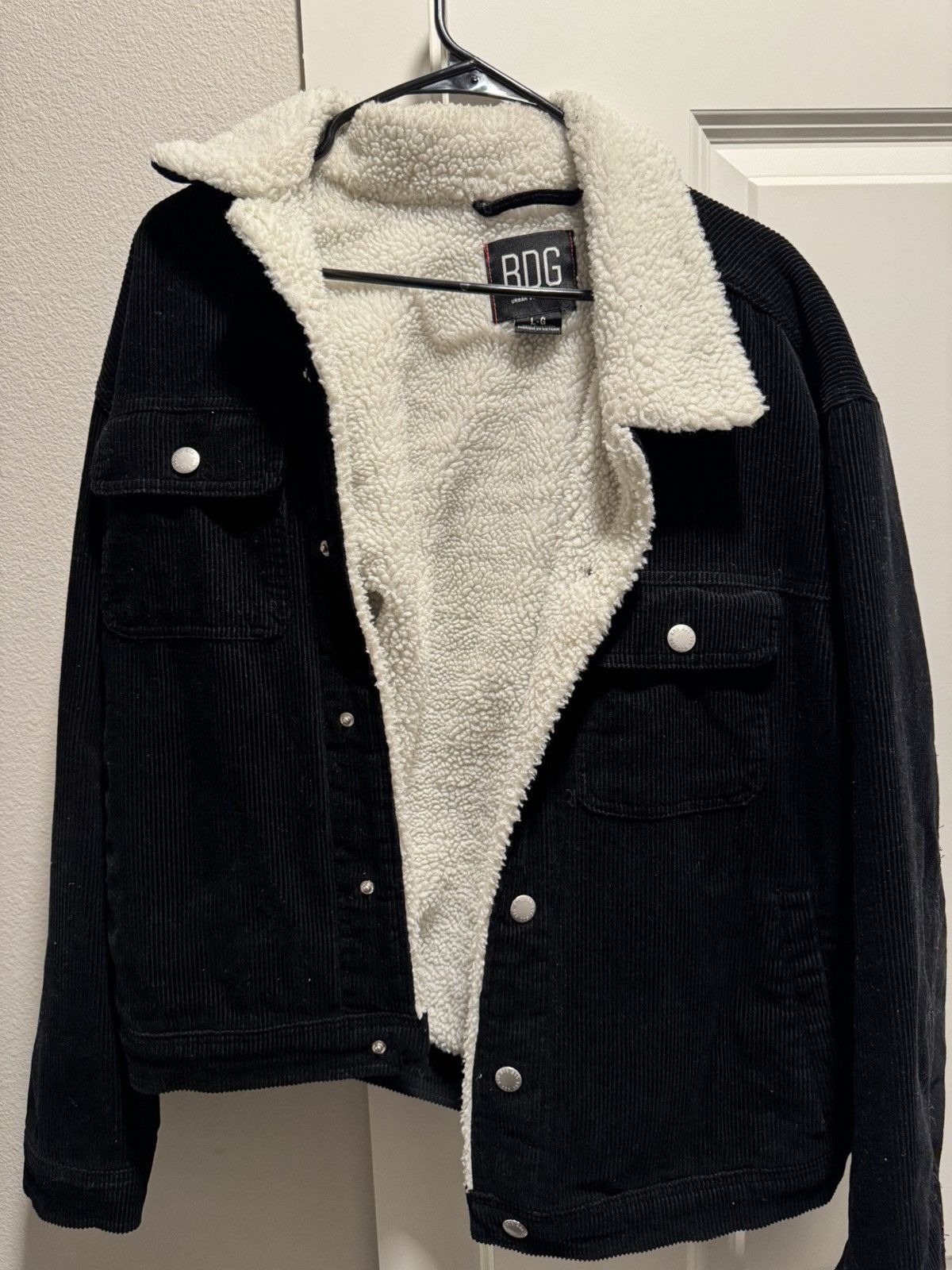 Bdg BDG Corduroy Sherpa Trucker Jacket Size US L / EU 52-54 / 3 - 1 Thumbnail