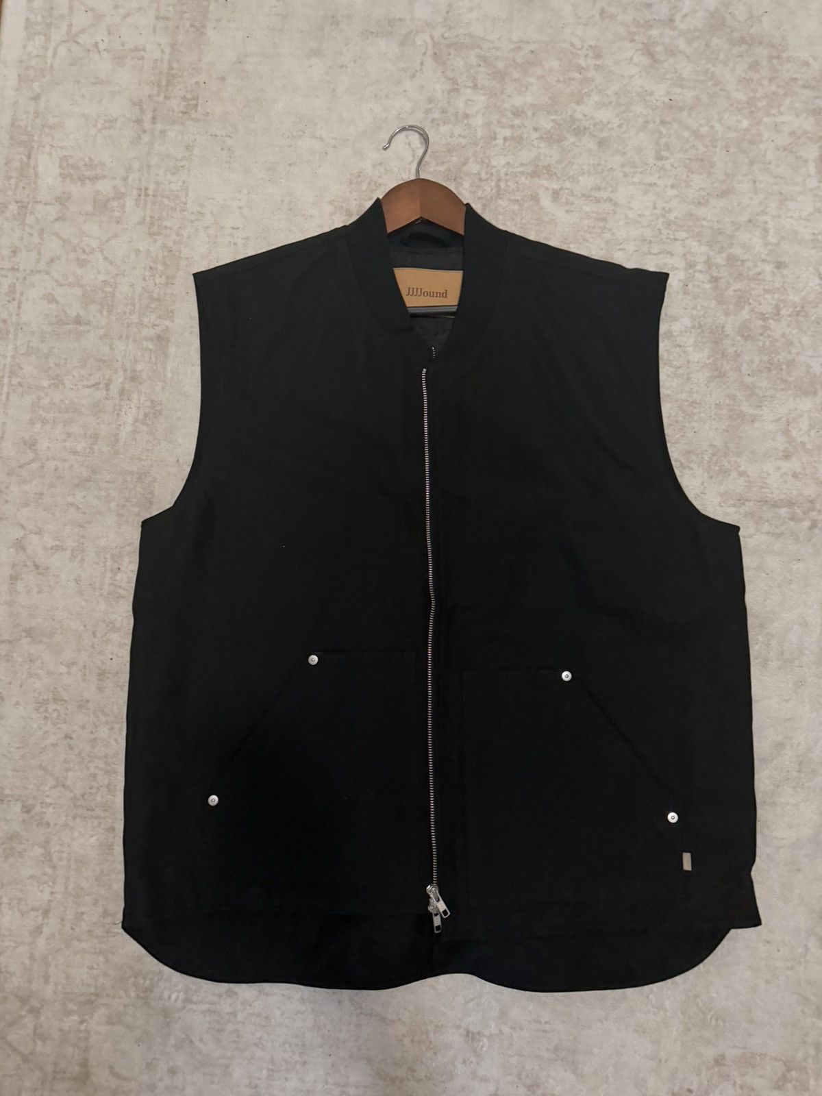 JJJJound Jjjjound black vest 2024 Size US XXL / EU 58 / 5 - 1 Thumbnail