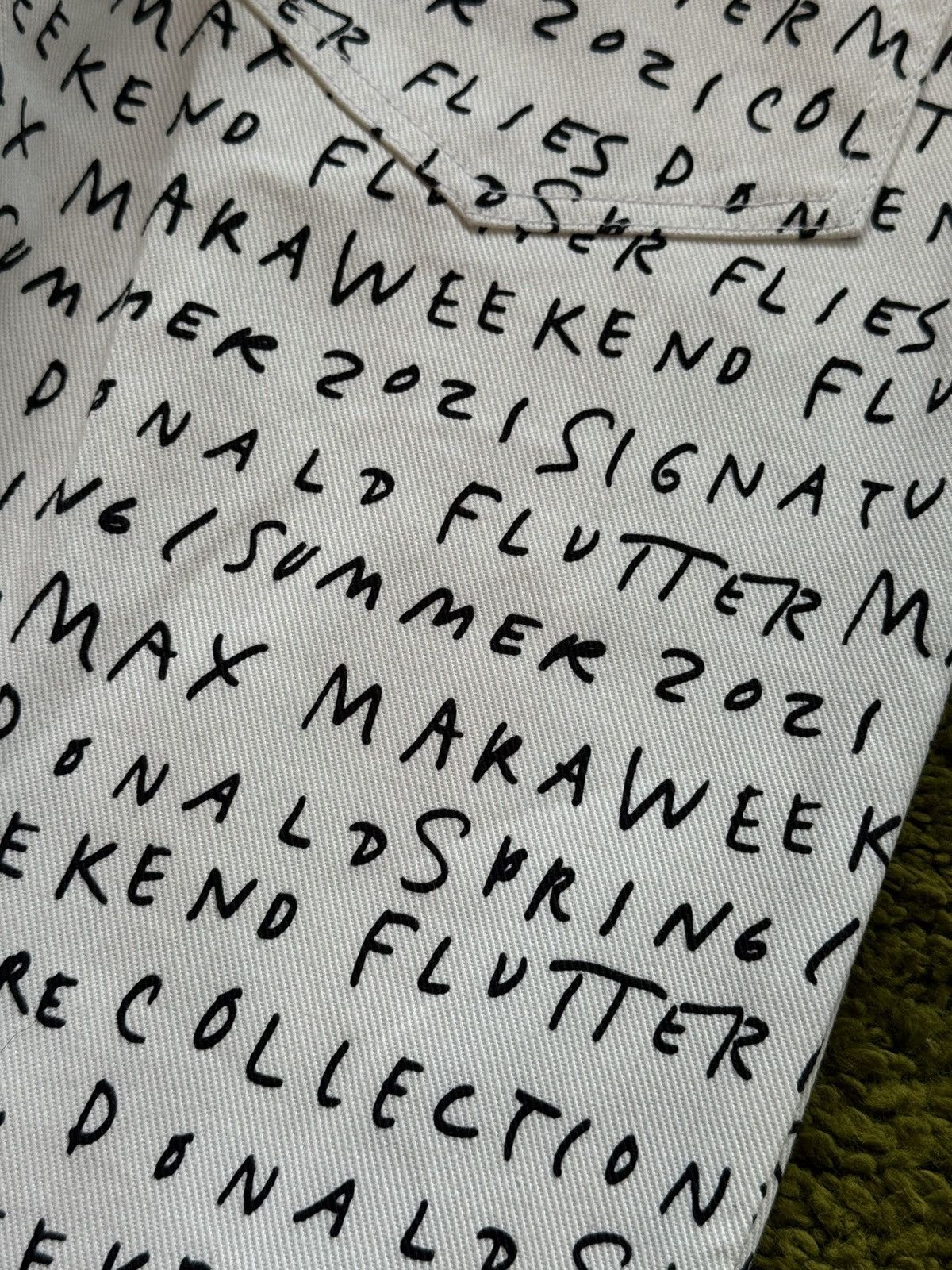 Max Mara Max Mara Weekend x Donald Robertson flared monogram jeans Size 30" / US 8 / IT 44 - 7 Thumbnail