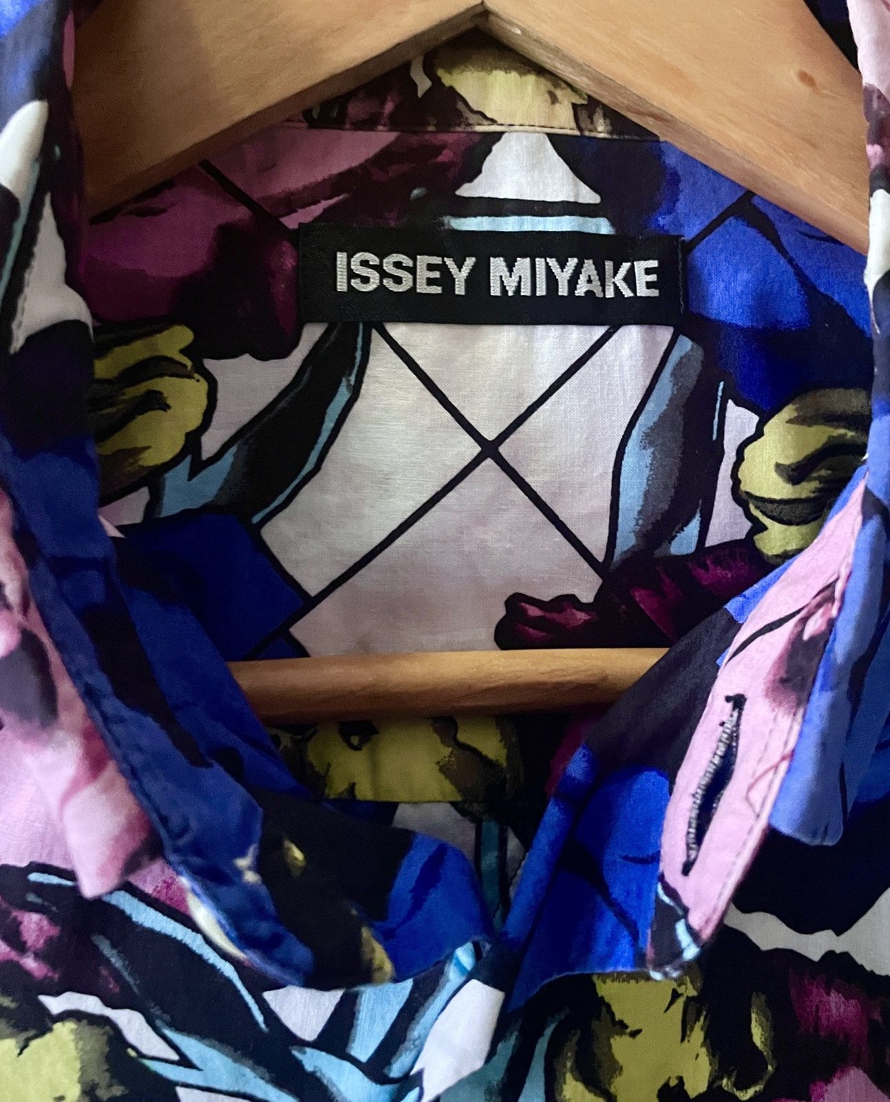 Issey Miyake Very Rare Vintage Issey Miyake Men Baggy Floral Shirt 1990s Size US M / EU 48-50 / 2 - 8 Thumbnail