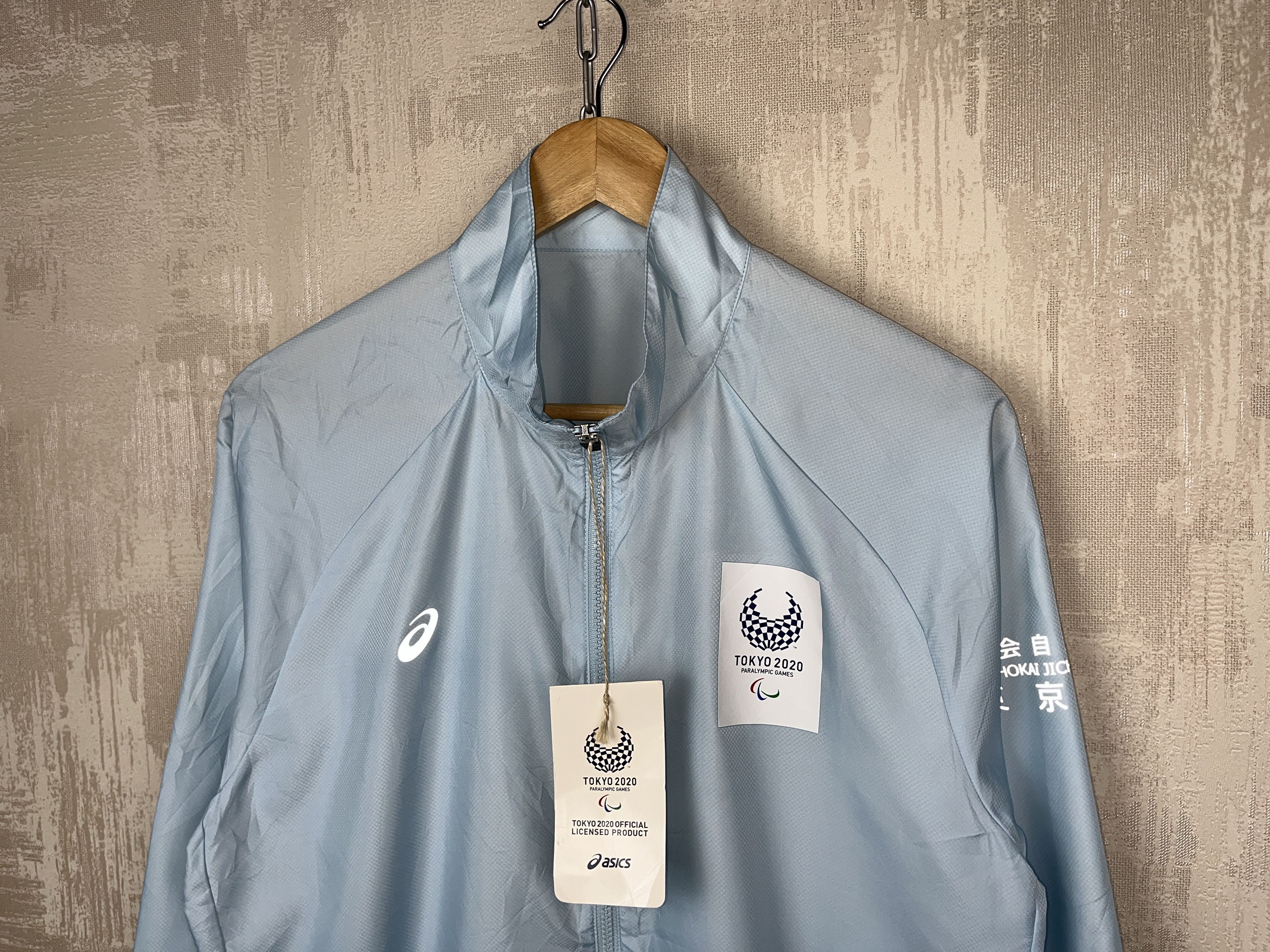 Asics Asics Tokyo Paralympic Games 2020 Wind Windbreaker Jacket Size US L / EU 52-54 / 3 - 1 Thumbnail