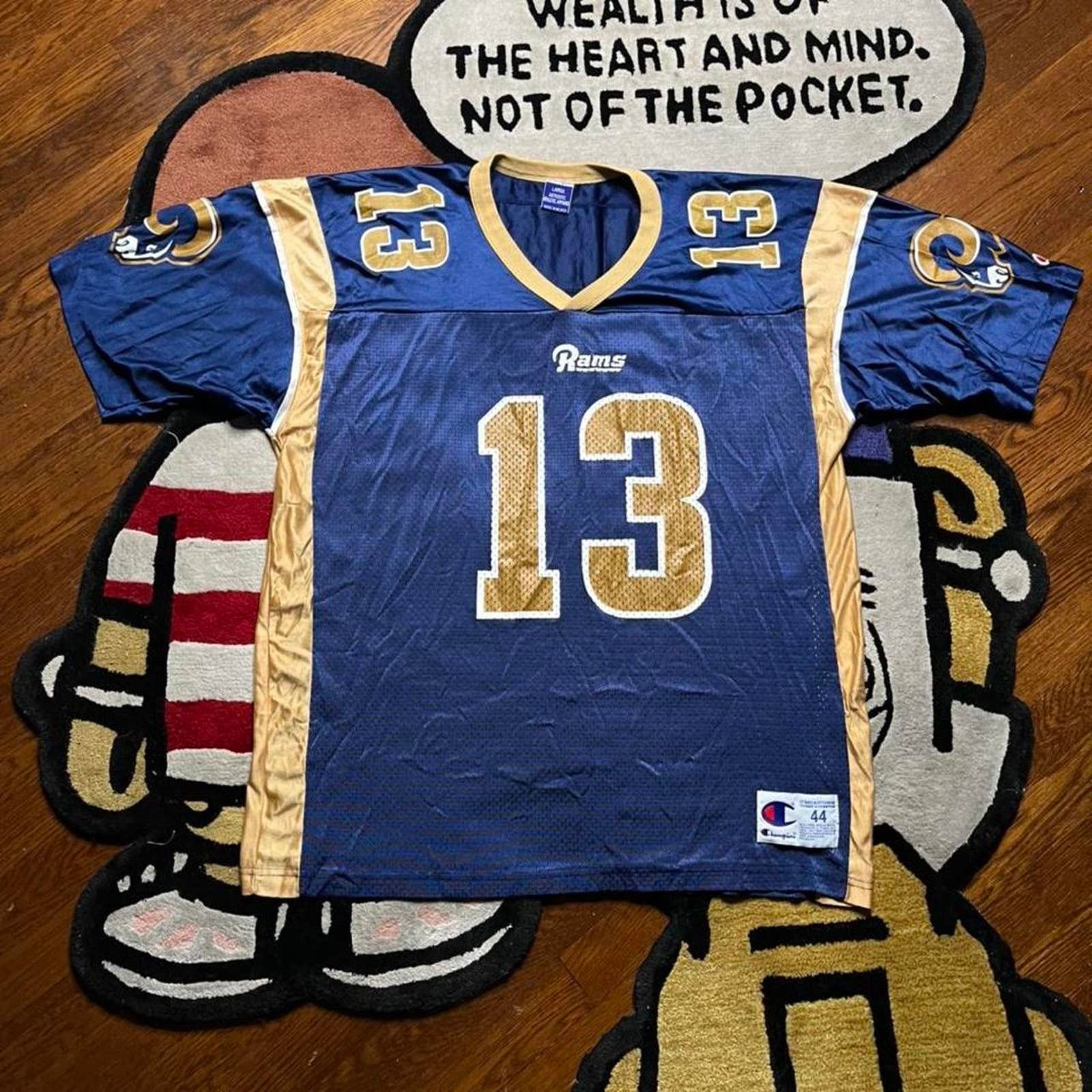 Kurt Warner Rams 90's Jersey