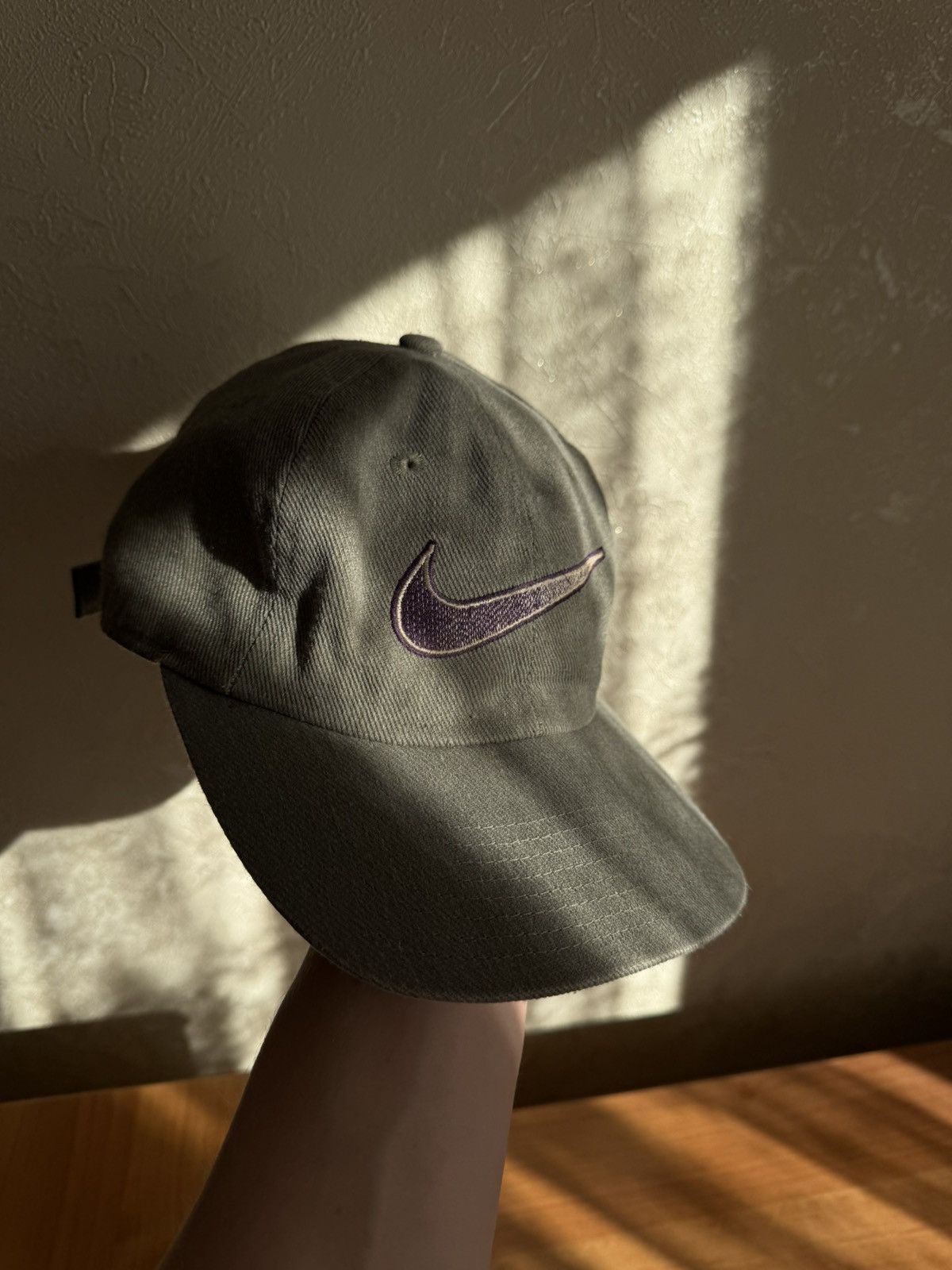Nike Vintage Nike Big Swoosh Embroidered Cap – Olive / Sage Green Size ONE SIZE - 1 Thumbnail