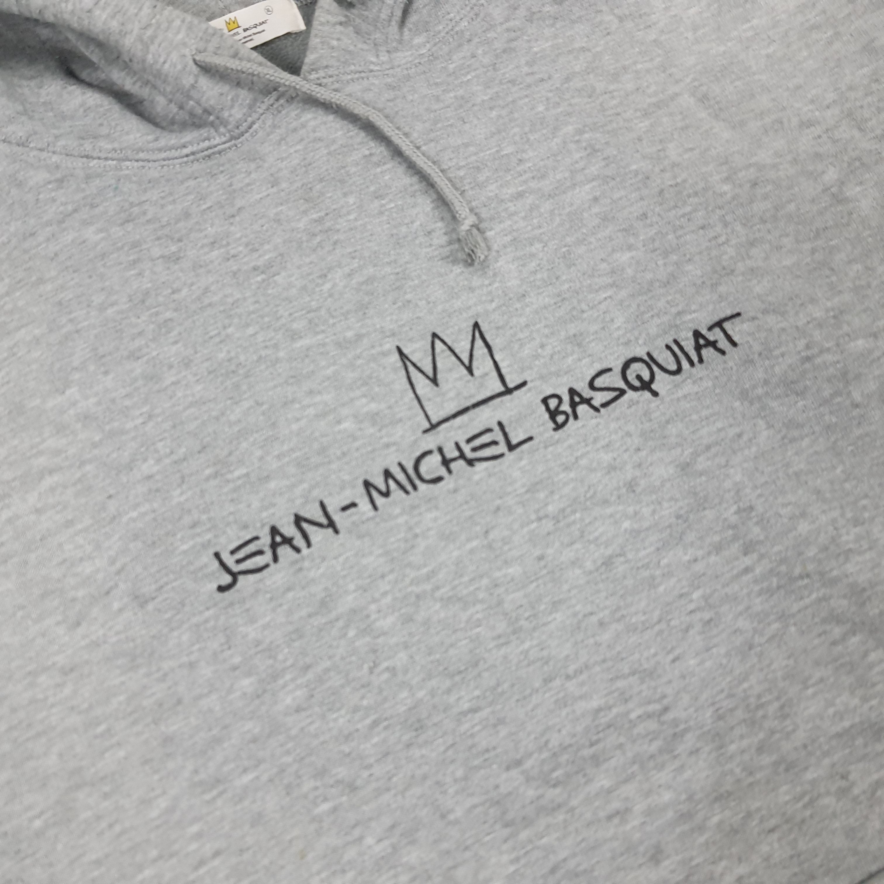 Japanese Brand × Jean-Michel Basquiat Vintage Jean Michael Basquiat Streetwear Hoodies Size US XL / EU 56 / 4 - 4 Thumbnail