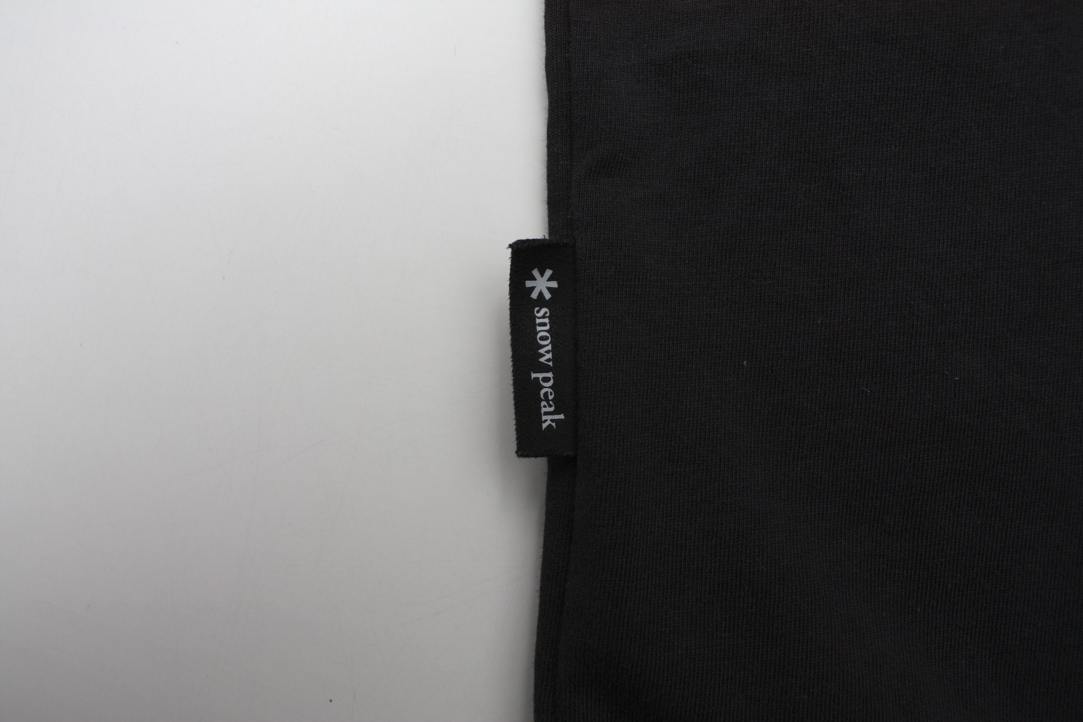 Snow Peak Snow Peak Black Logo T-Shirt Men's Size US M / EU 48-50 / 2 - 5 Thumbnail