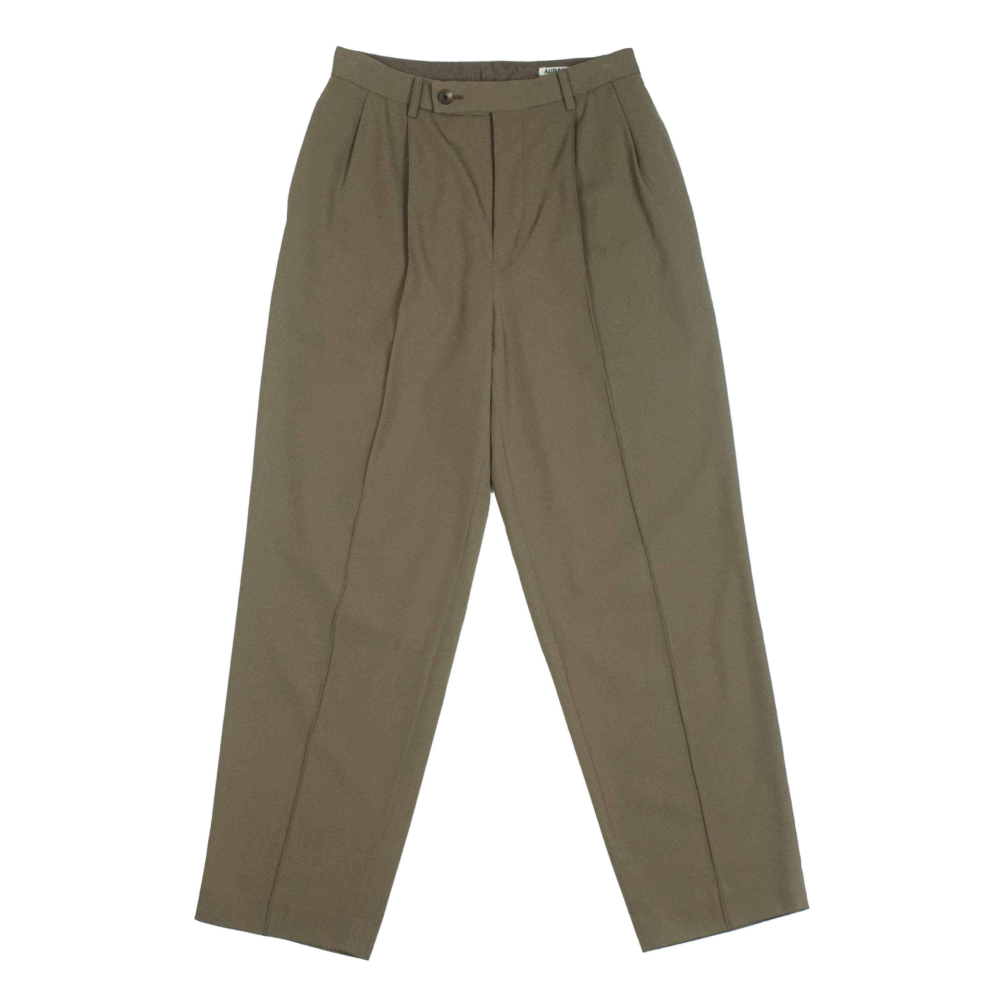 Auralee *NoTariff Auralee Pleated Trouser Size US 30 / EU 46 - 1 Thumbnail