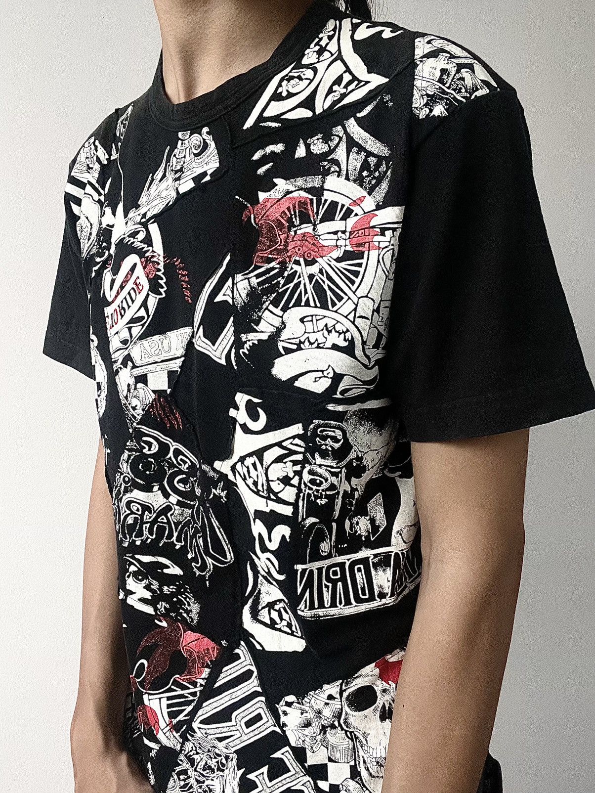 Comme des Garcons Junya Wanatabe X Comme Des Garcons Patchwork Tee Size US M / EU 48-50 / 2 - 4 Thumbnail