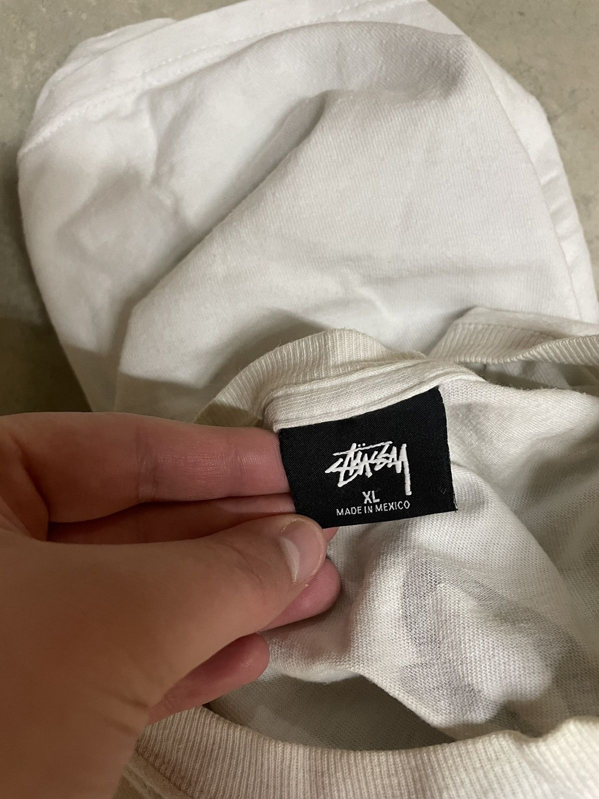 Off-White VIRGIL ABLOH x OFF WHITE STÜSSY RARE TSHIRT Size US XL / EU 56 / 4 - 9 Thumbnail