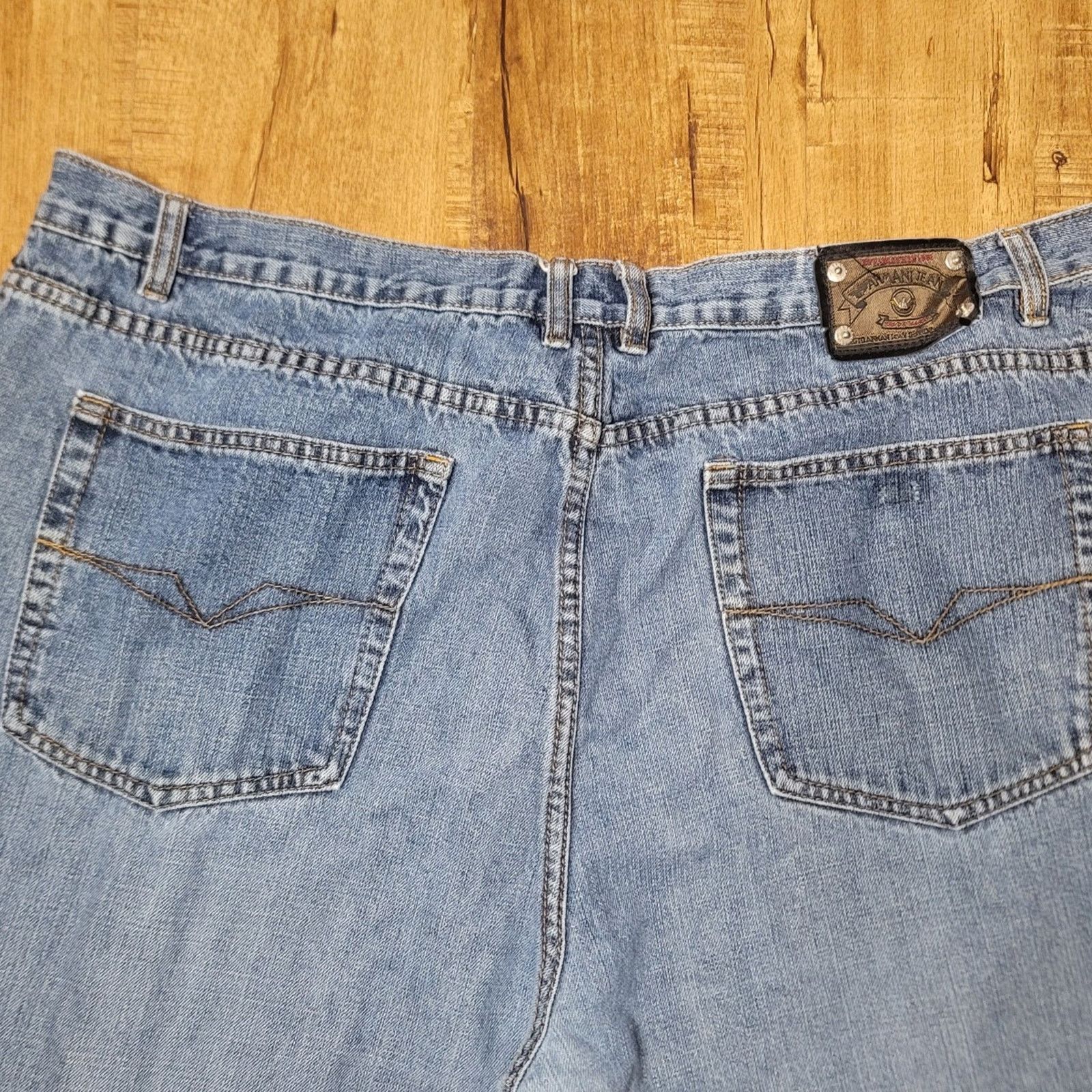 Giorgio Armani Vtg Giorgio Armani Denim Jeans Size US 44 / EU 60 - 2 Thumbnail