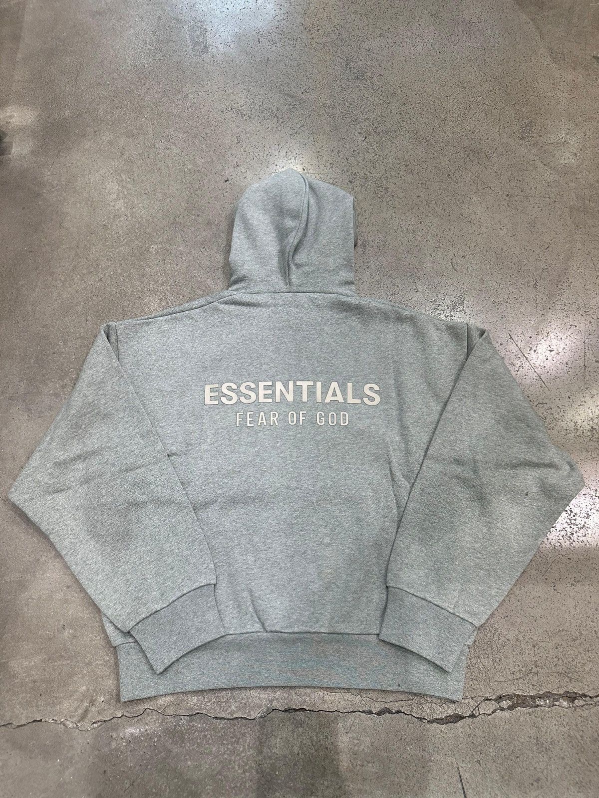 Essentials ESSENTIALS - Classic Fleece Hoodie Concrete Heather Size US L / EU 52-54 / 3 - 2 Thumbnail
