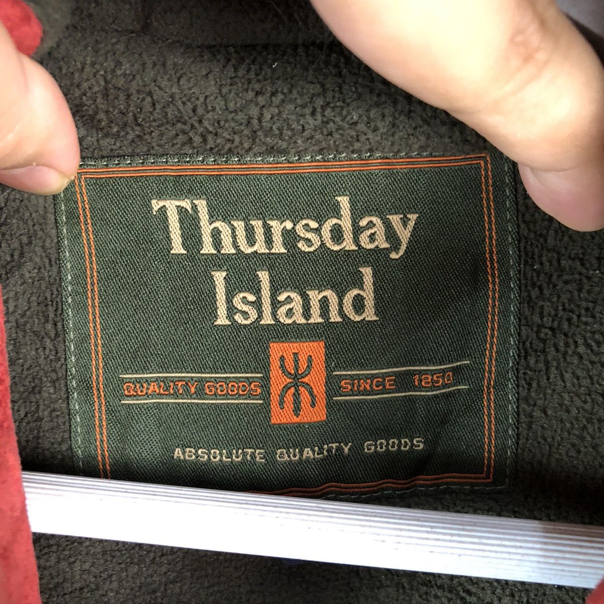 Japanese Brand Thursday Island Red Hoodie sweatshirt #A2452 Size US M / EU 48-50 / 2 - 10 Thumbnail