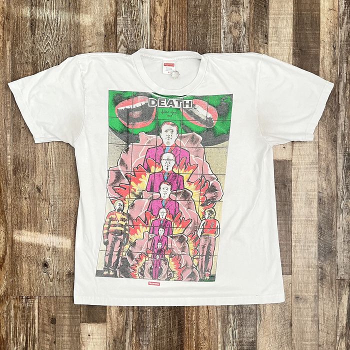 Supreme gilbert and 2024 george death tee