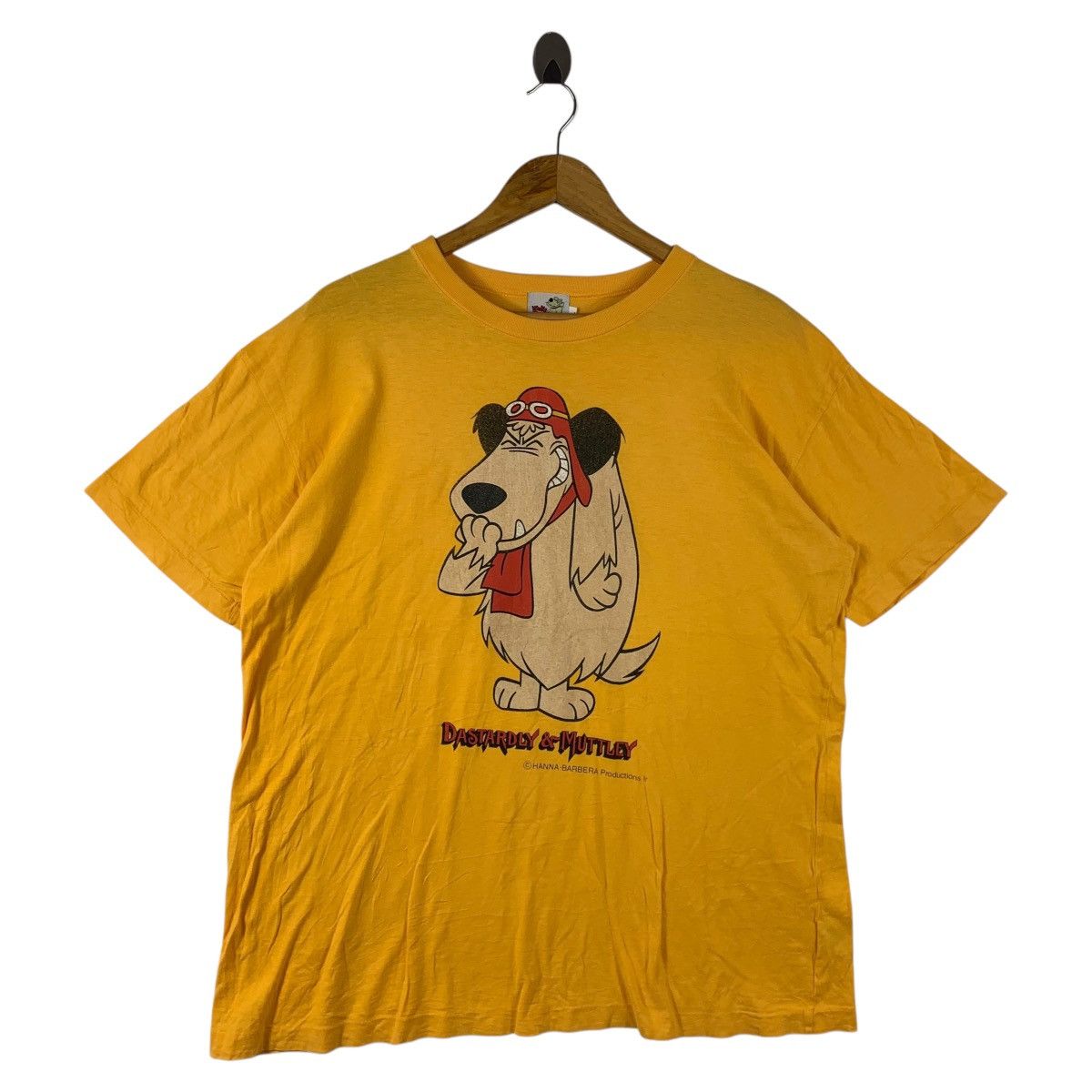 Vintage HANNA BARBERA Wacky races cartoon printed tee