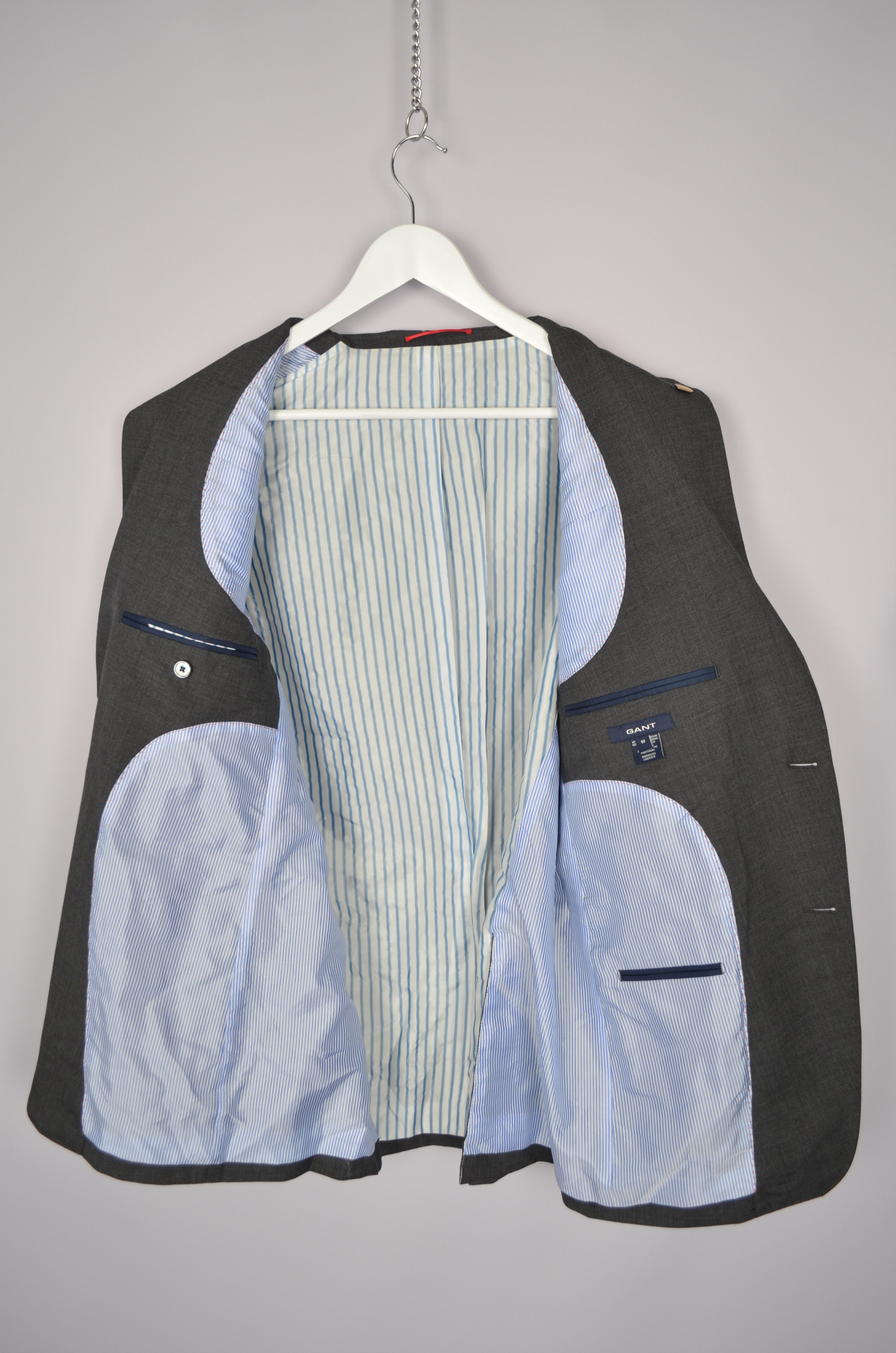 Designer × Gant GANT Wool Classic Blazer Jacket Suede Elbows Size US42 Size 42R - 15 Thumbnail