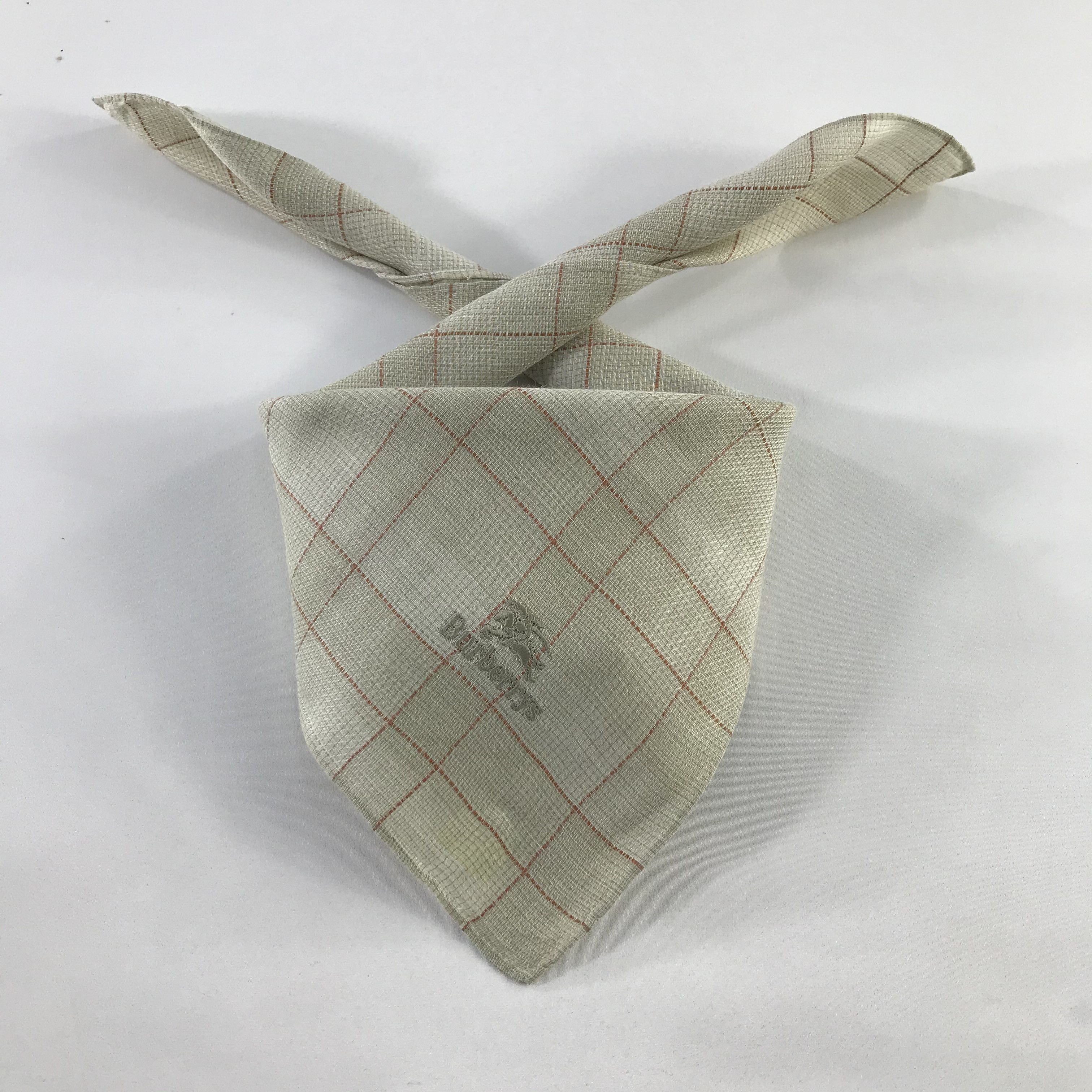 Burberry × Vintage Burberry Bandana / Handkerchief / Neckerchief - S445 Size ONE SIZE - 3 Thumbnail