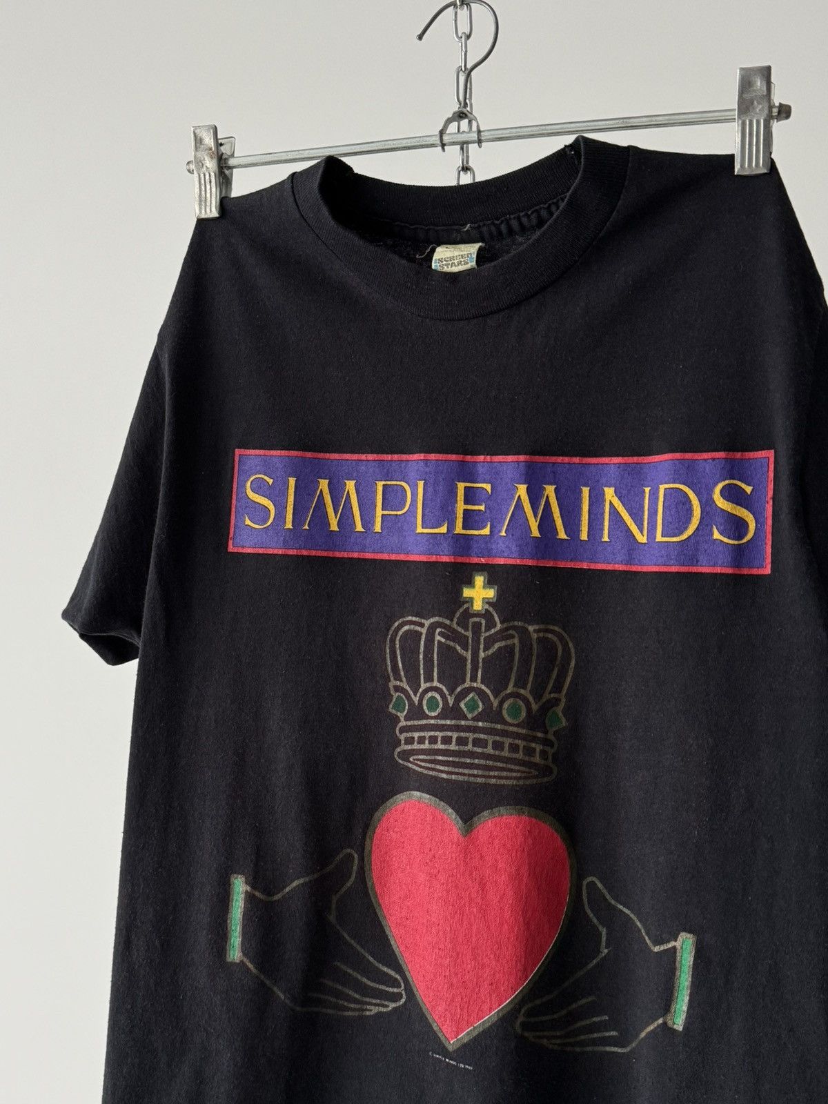 Band Tees × Vintage Vintage 1989 Simple Minds European Tour Band T-Shirt Size US L / EU 52-54 / 3 - 2 Thumbnail