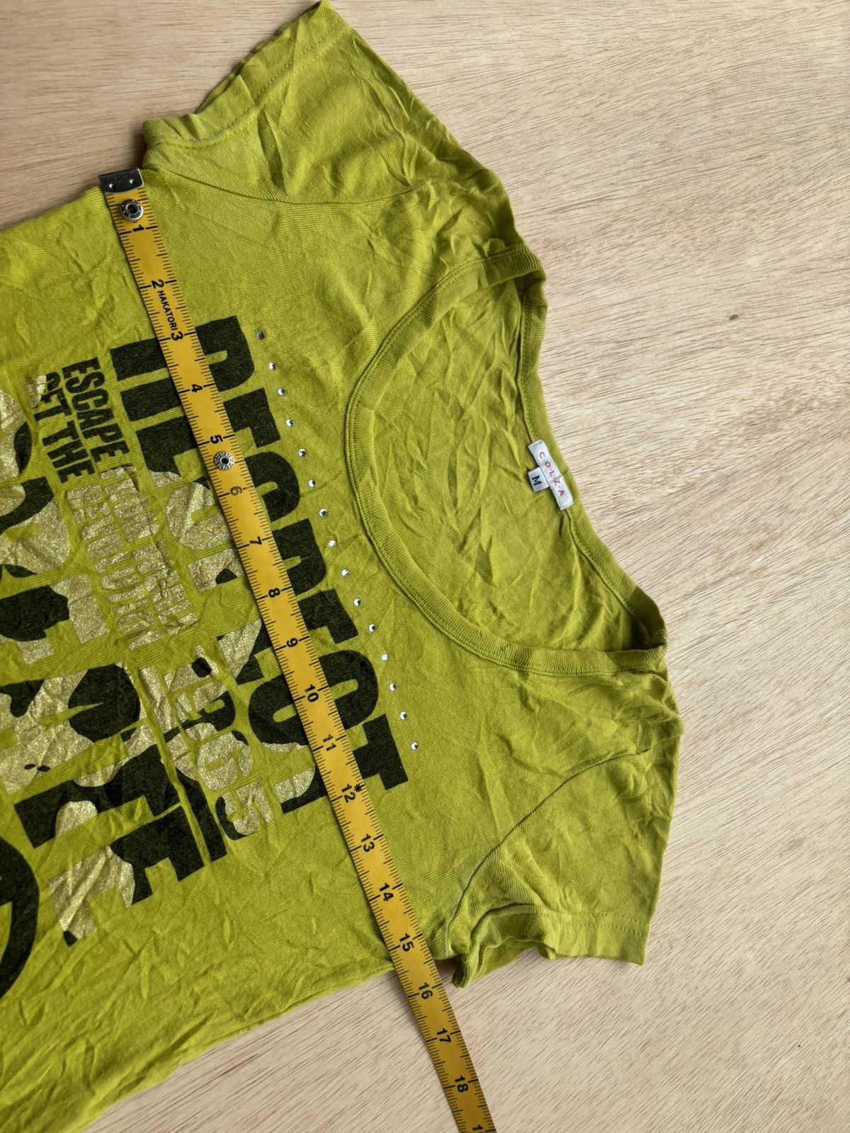 Hysteric Glamour × If Six Was Nine × Japanese Brand Y2k Colza Poem Punk Style Women's Tshirt Size M / US 6-8 / IT 42-44 - 7 Thumbnail