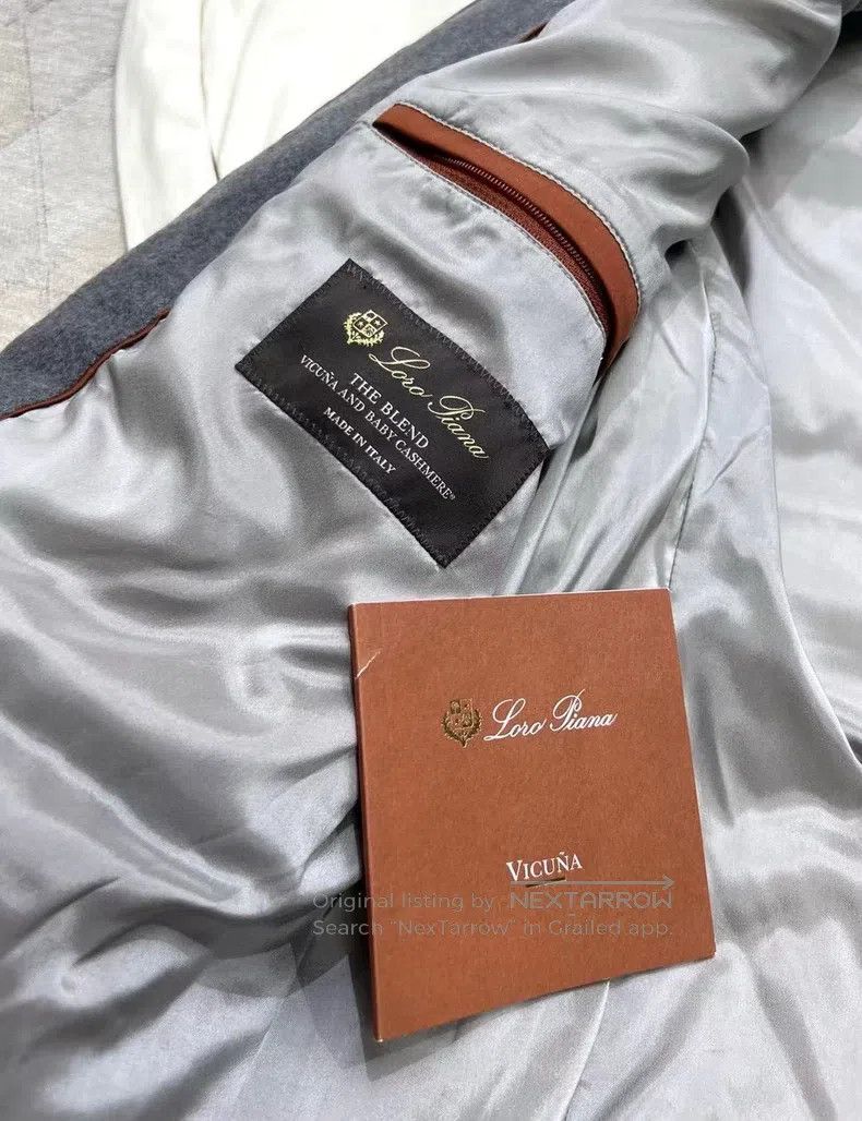 Loro Piana Loro Piana Vicuna and Baby Cashmere Down Jacket, 50% Vicun Size US XL / EU 56 / 4 - 5 Thumbnail