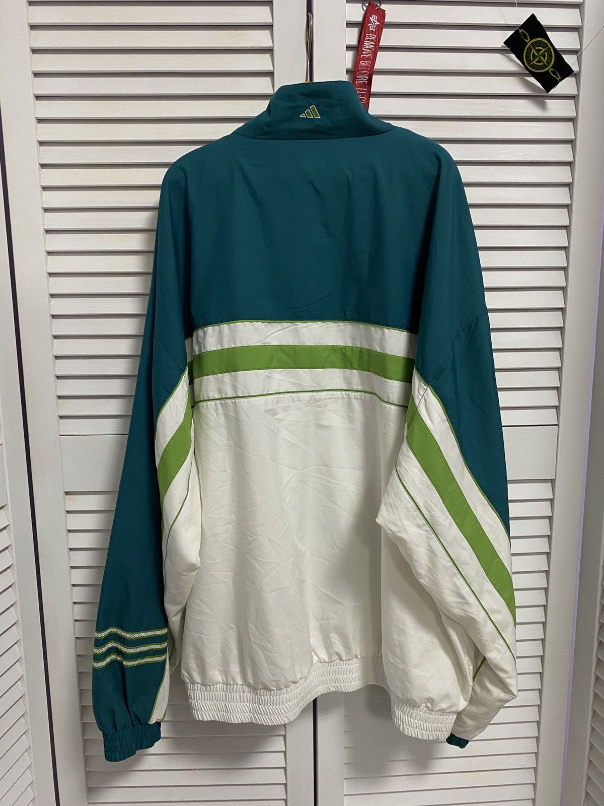 Nike × Vintage 😍 Vintage 90s Tracksuit Costume Adidas Pants Jacket RARE Size US 38 / EU 54 - 5 Thumbnail