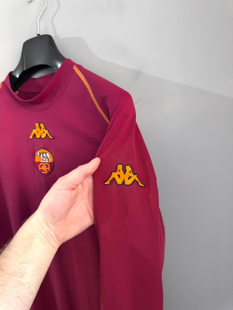 Kappa Vintage Kappa Roma AS 2002/03 Soccer Training Long Sleeve M Size US M / EU 48-50 / 2 - 5 Thumbnail