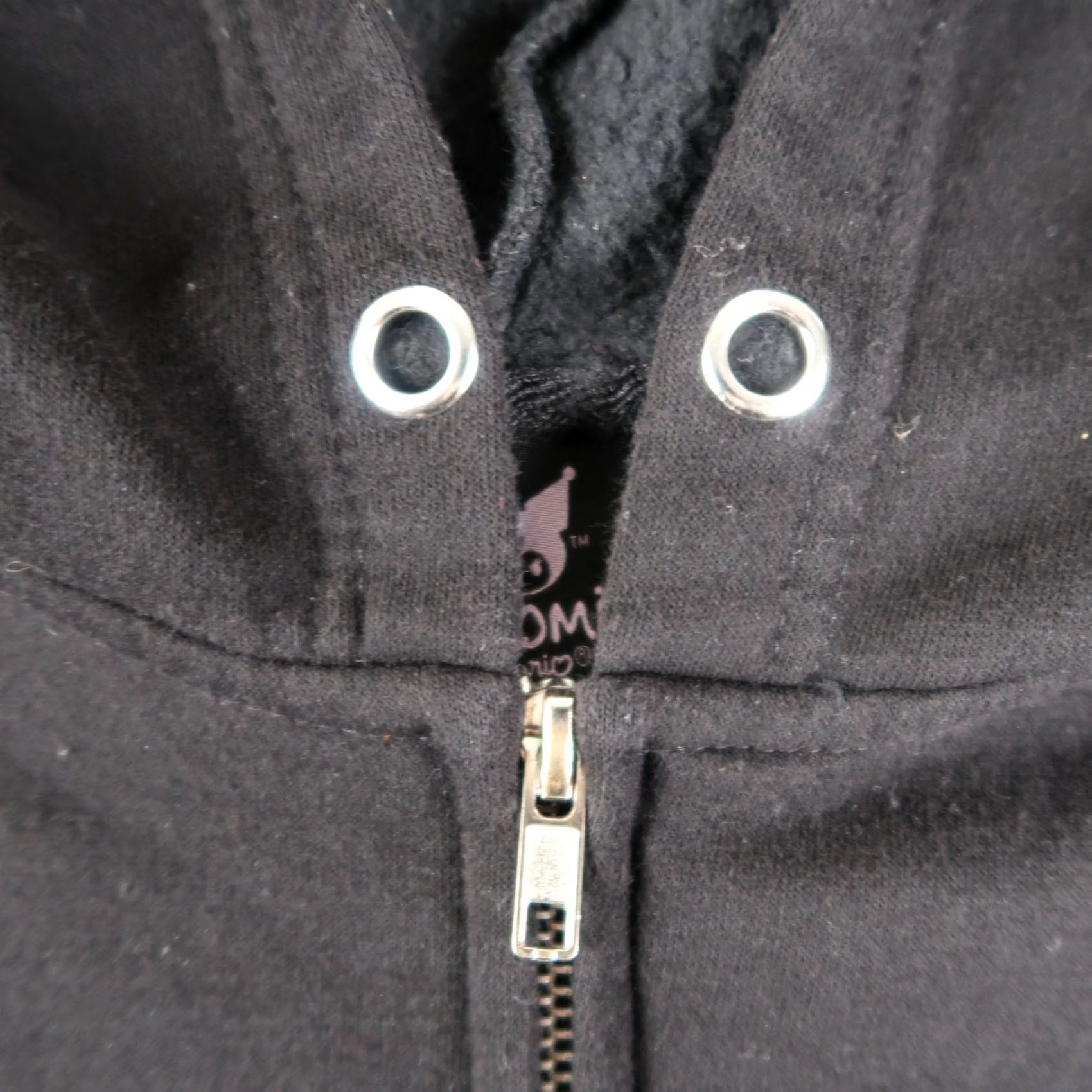 Vintage Sanrio Kuromi Hoodie Womens S Small Black Zip Up Sweatshirt Flame Size S / US 4 / IT 40 - 5 Thumbnail