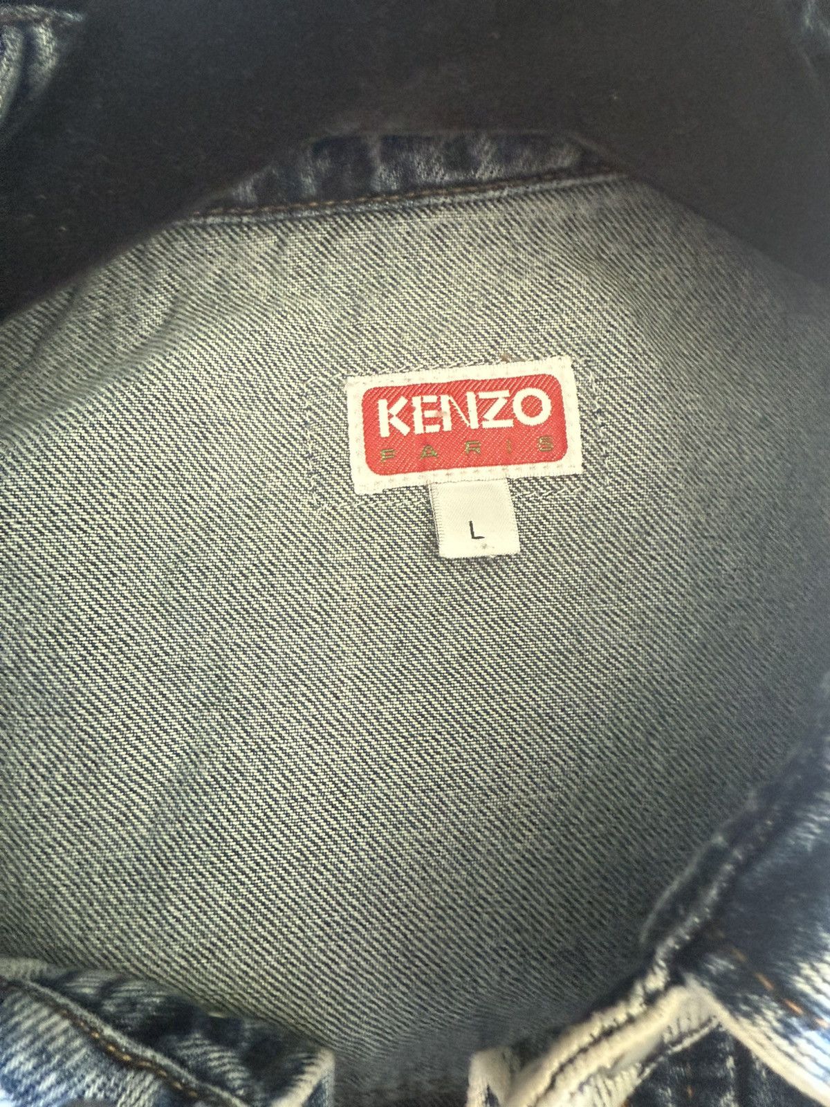 Kenzo Kenzo Denim Jacket Size US L / EU 52-54 / 3 - 4 Thumbnail