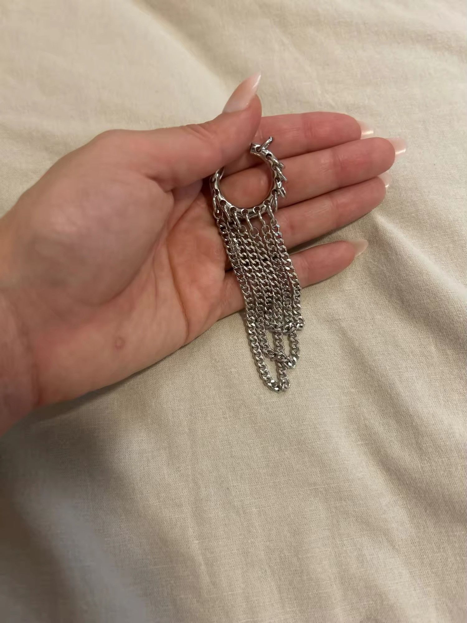 Jewelry Exaggerated Long Tassel Earrings Size ONE SIZE - 7 Thumbnail