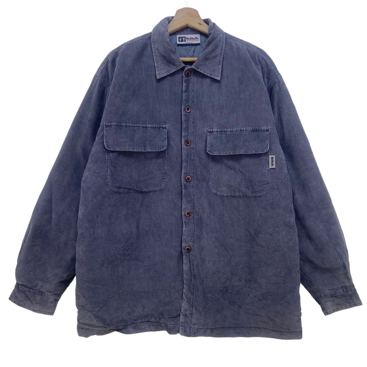Vintage Vintage Bitch Skateboard Corduroy Jacket Size US M / EU 48-50 / 2 - 1 Thumbnail