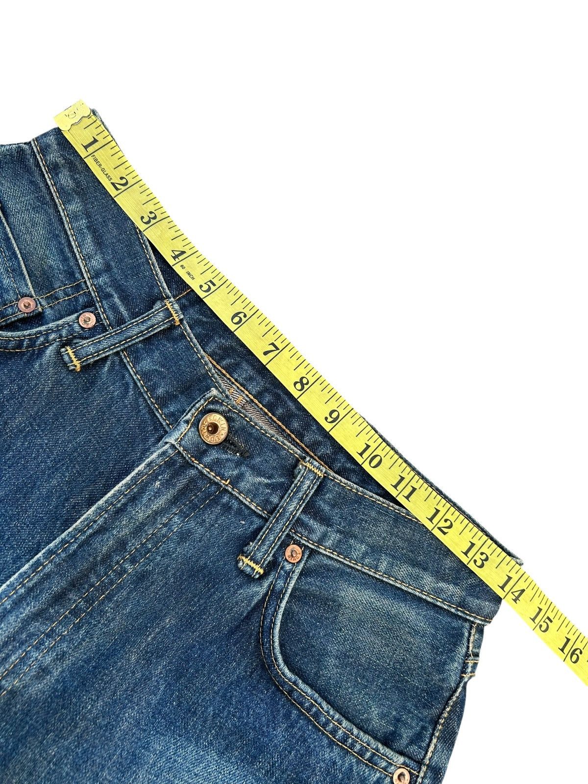 Kapital VINTAGE EDWIN 505XX SELVEDGE RUSTY DENIM JEANS Size US 28 / EU 44 - 8 Thumbnail