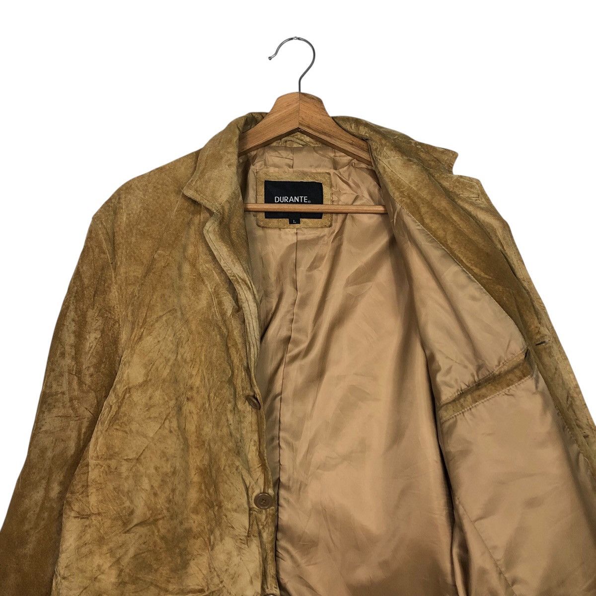 Japanese Brand 📌Vintage Biker Leather Jacket Durante Issey Miyake Size US L / EU 52-54 / 3 - 13 Thumbnail