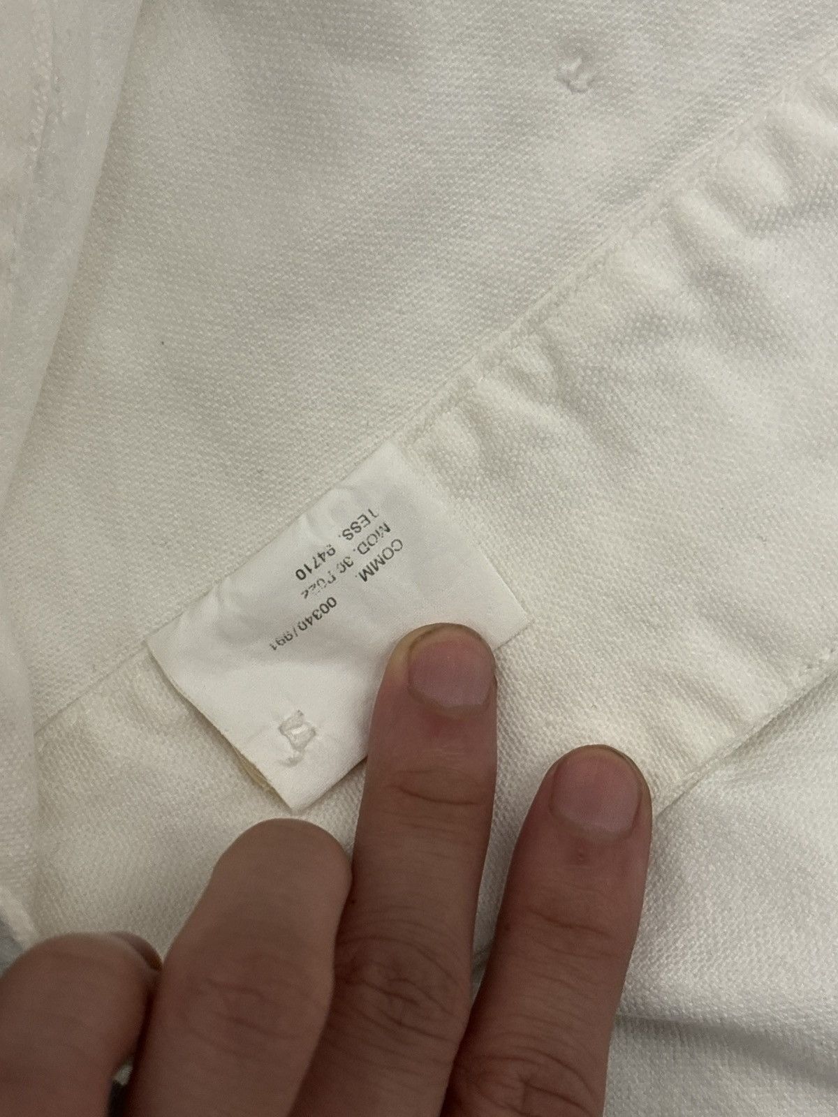 Maison Margiela Maison Martin Margiela | SS1999 Men's Debut Sailor Trousers Size US 32 / EU 48 - 8 Thumbnail