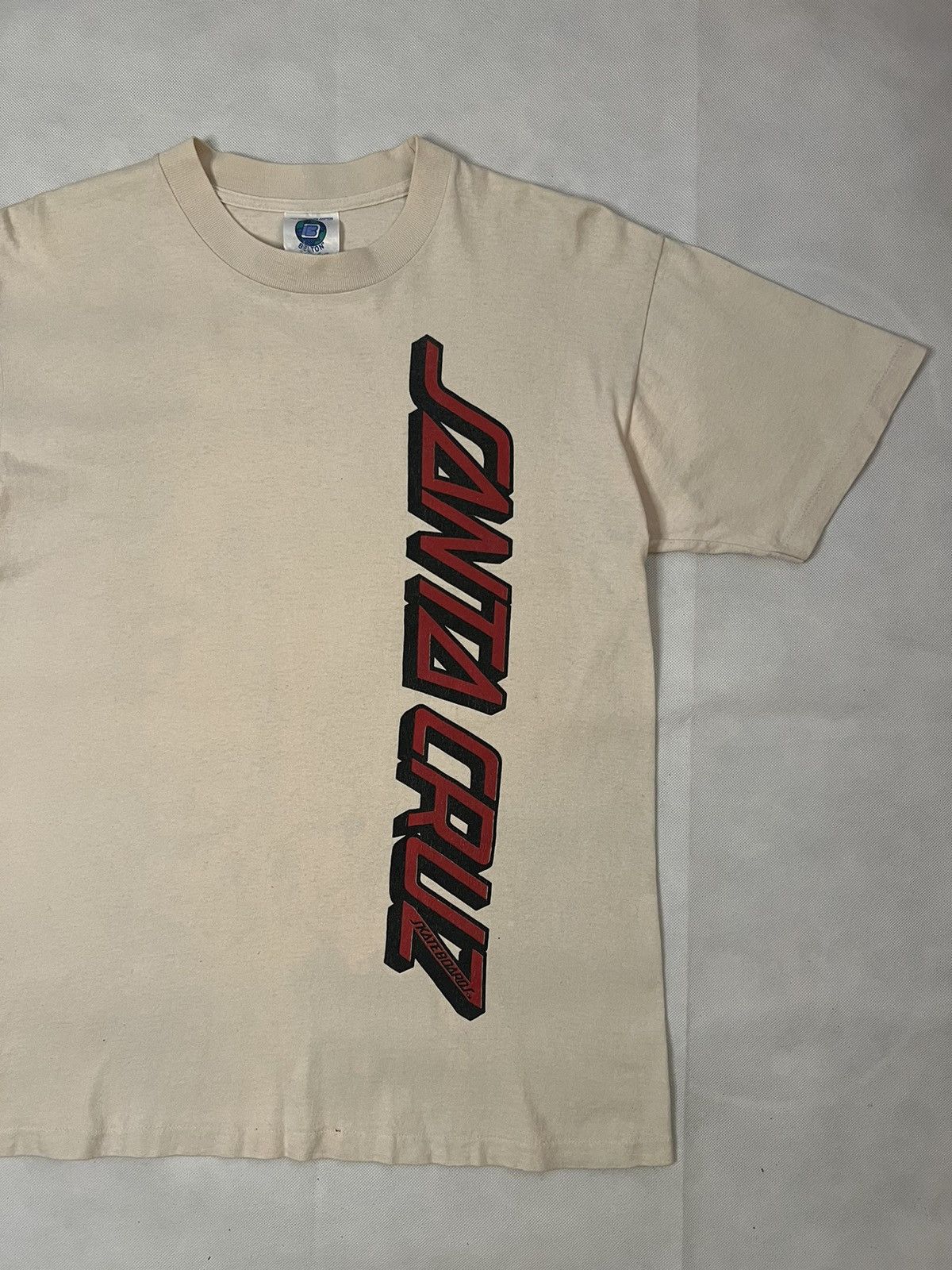 Hook-Ups Vintage 80's Santa Cruz Skateboard Speed Wheels Tshirt Size US M / EU 48-50 / 2 - 4 Thumbnail