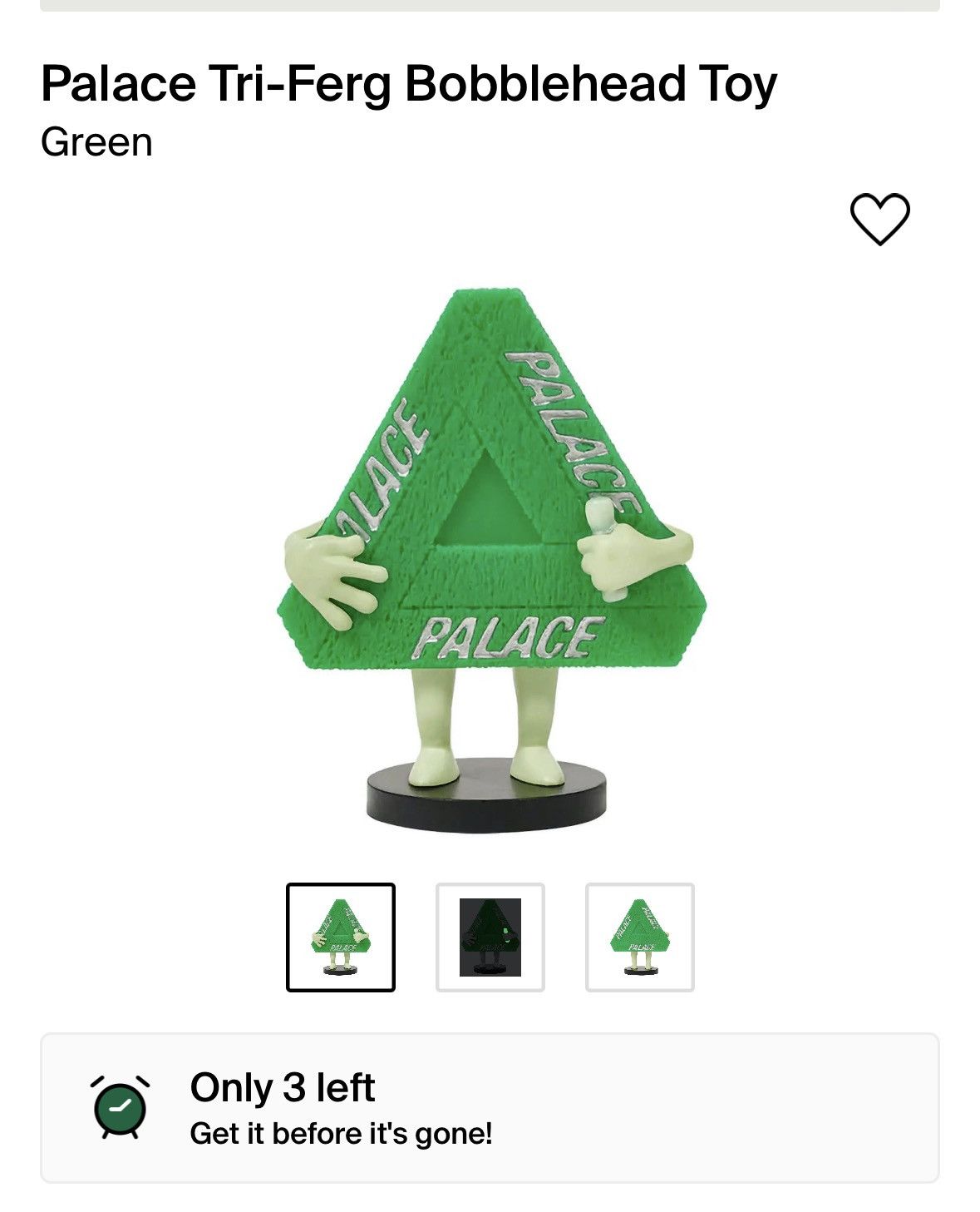 小物入れ palaceskateboard TRI-FERGBOBBLEHEAD TRI-FERG PIN BADGE BRIT | PALACE SKATEBOARDS