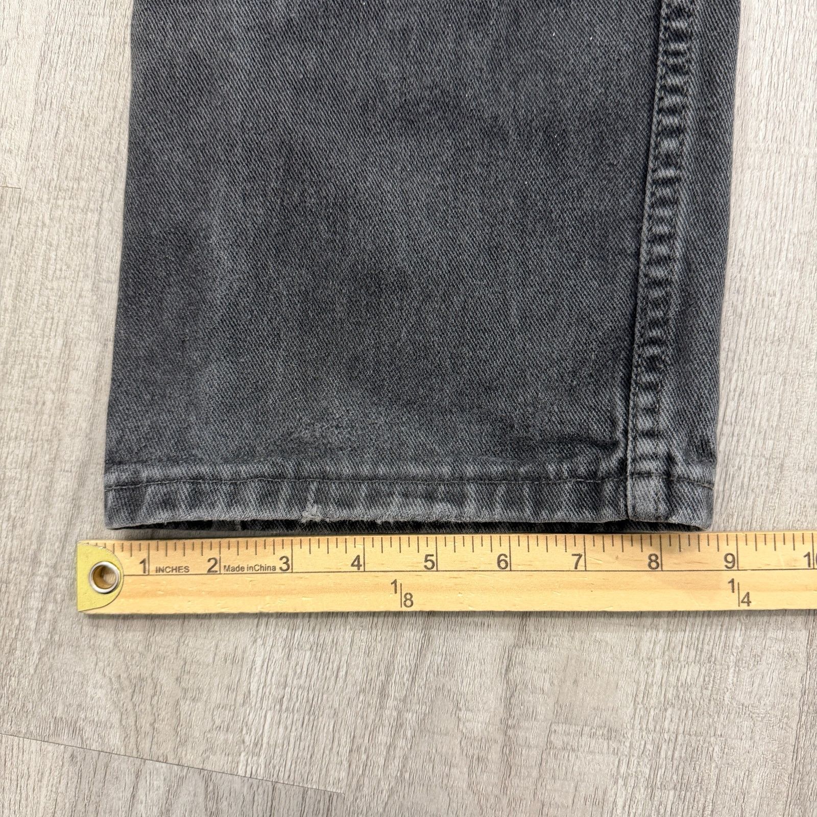 Levi's Vintage Levis 505 Jeans Men's 36x30 Black Regular Straight Size US 36 / EU 52 - 11 Thumbnail