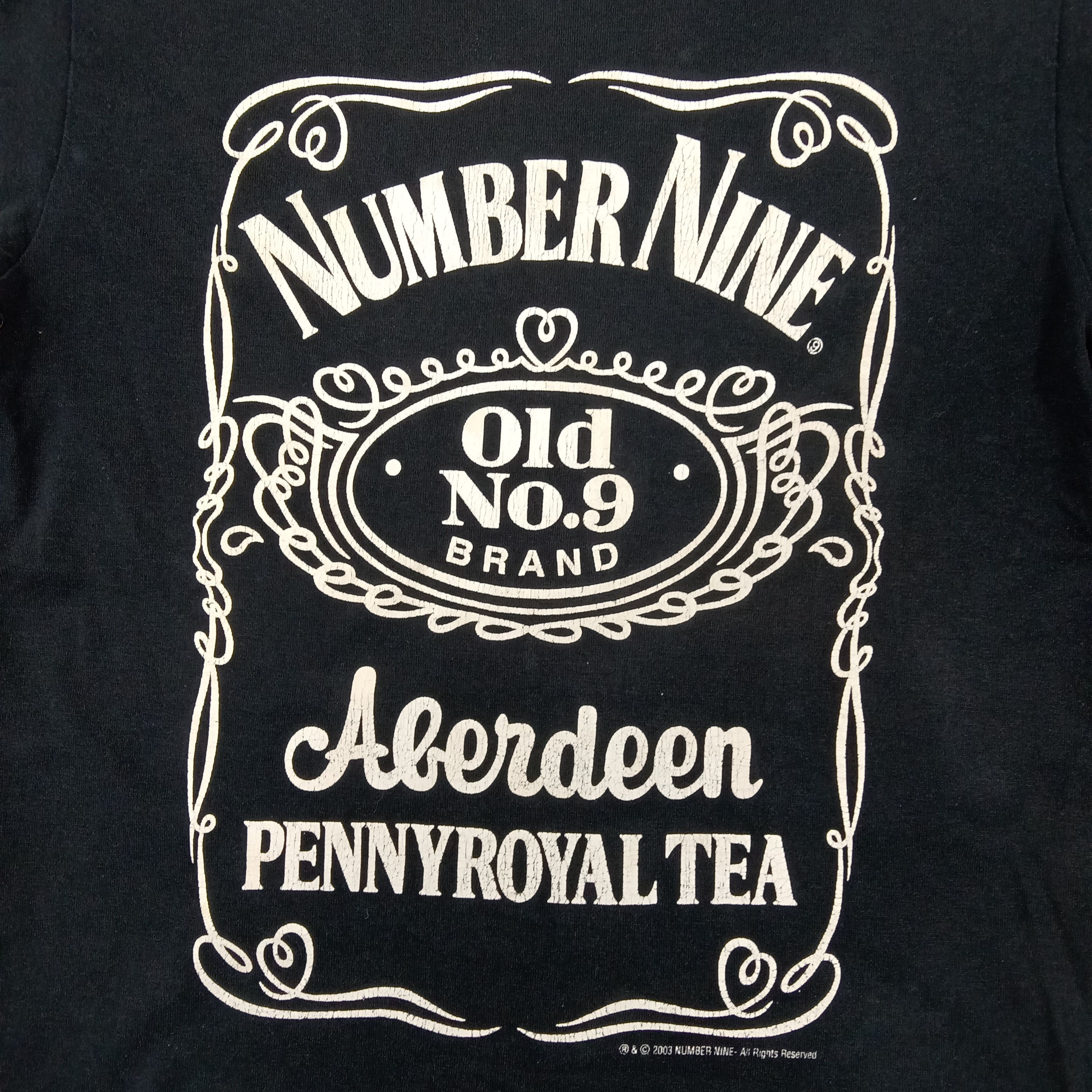Number (N)ine × Takahiromiyashita The Soloist. × Vintage Number Nine Japanese Brand Parody Jack Daniels Tshirt Size US S / EU 44-46 / 1 - 3 Thumbnail