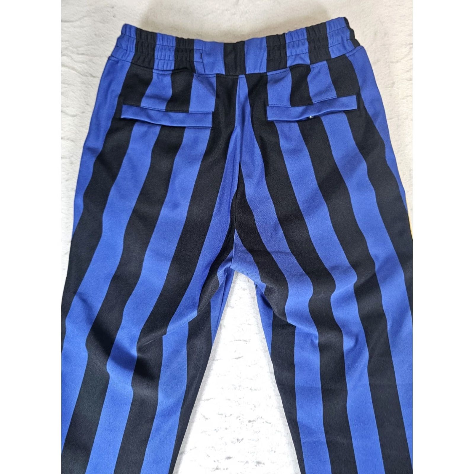 Vintage VINTAGE Just Don All City Sports Pants Blue Striped Sweatpants Tapered Men's Medium Size US 31 - 7 Thumbnail