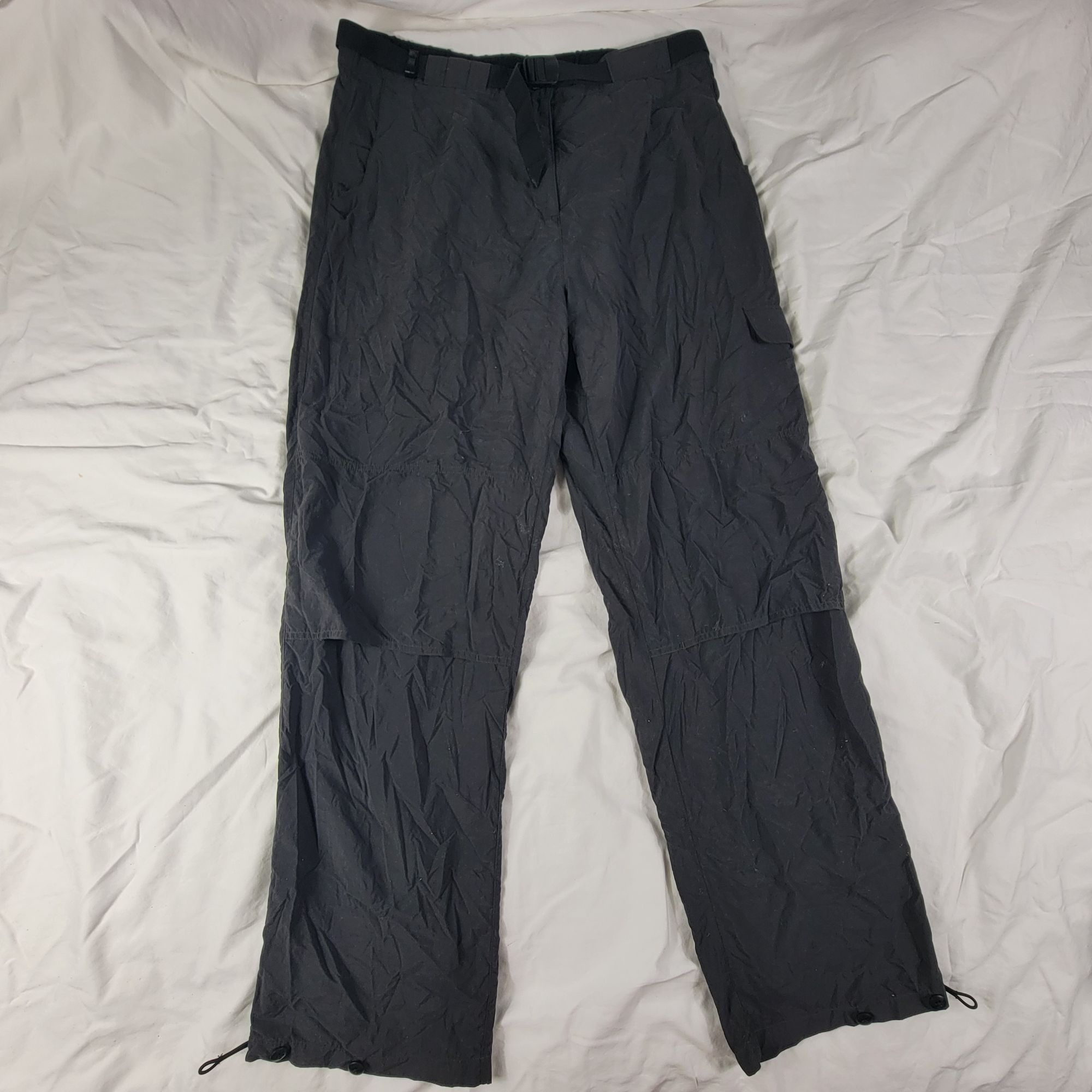 ExOfficio ExOfficio Womens Large Black Nylon Convertible Pants Outdoor Size 34" / US 12 / IT 48 - 1 Thumbnail