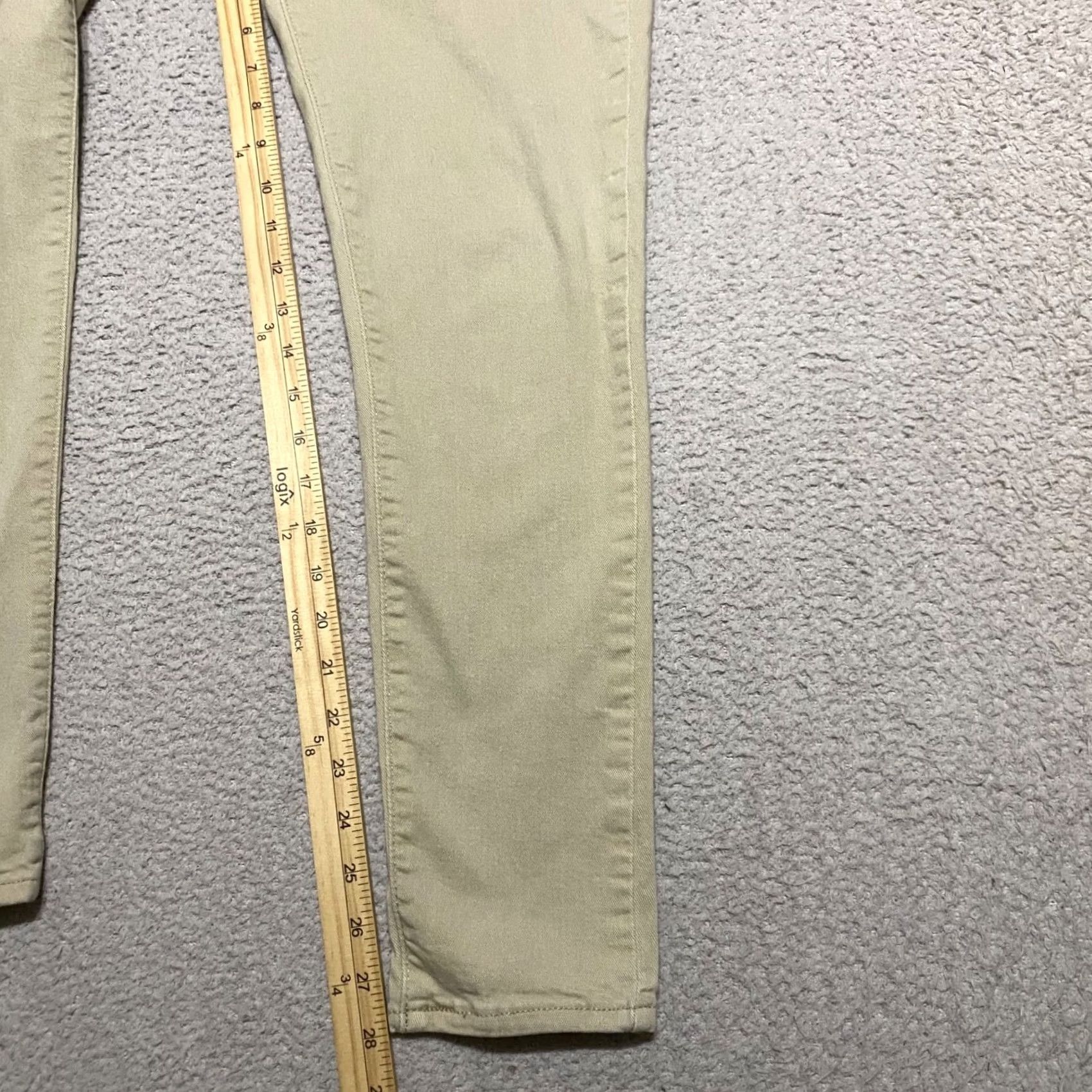Levi's Levi's 721 Jeans Womens Beige Denim High Rise Slim Skinny 30 Regular Jeans Beige Levi's 721 Womens Size 30" / US 8 / IT 44 - 6 Thumbnail