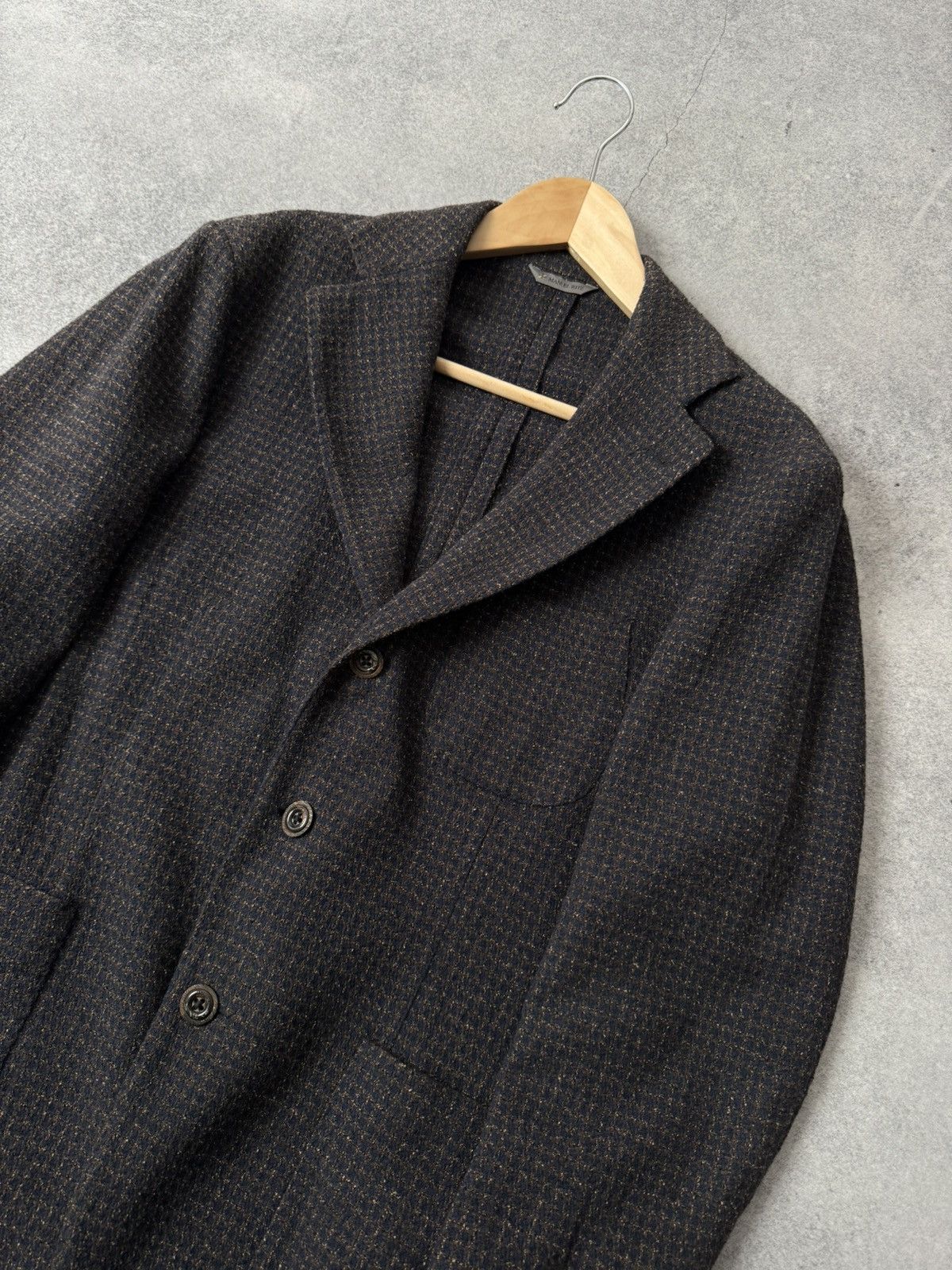 Manuel Ritz Manuel Ritz Wool blend Textured blazer mens size 50 Size 40R - 5 Thumbnail