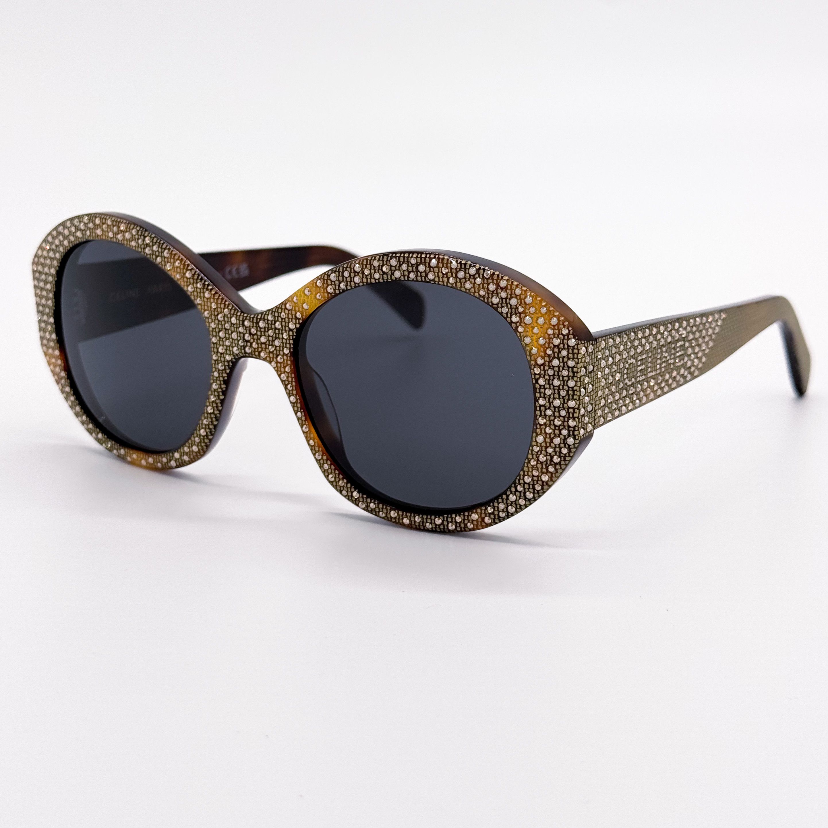 NEW CELINE CL4240IS 53A HAVANA WOMEN SUNGLASSES CELINE