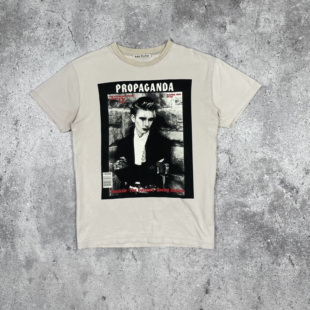 Acne Studios Acne Studios Erice Propaganda T Shirt Size US M / EU 48-50 / 2 - 1 Thumbnail