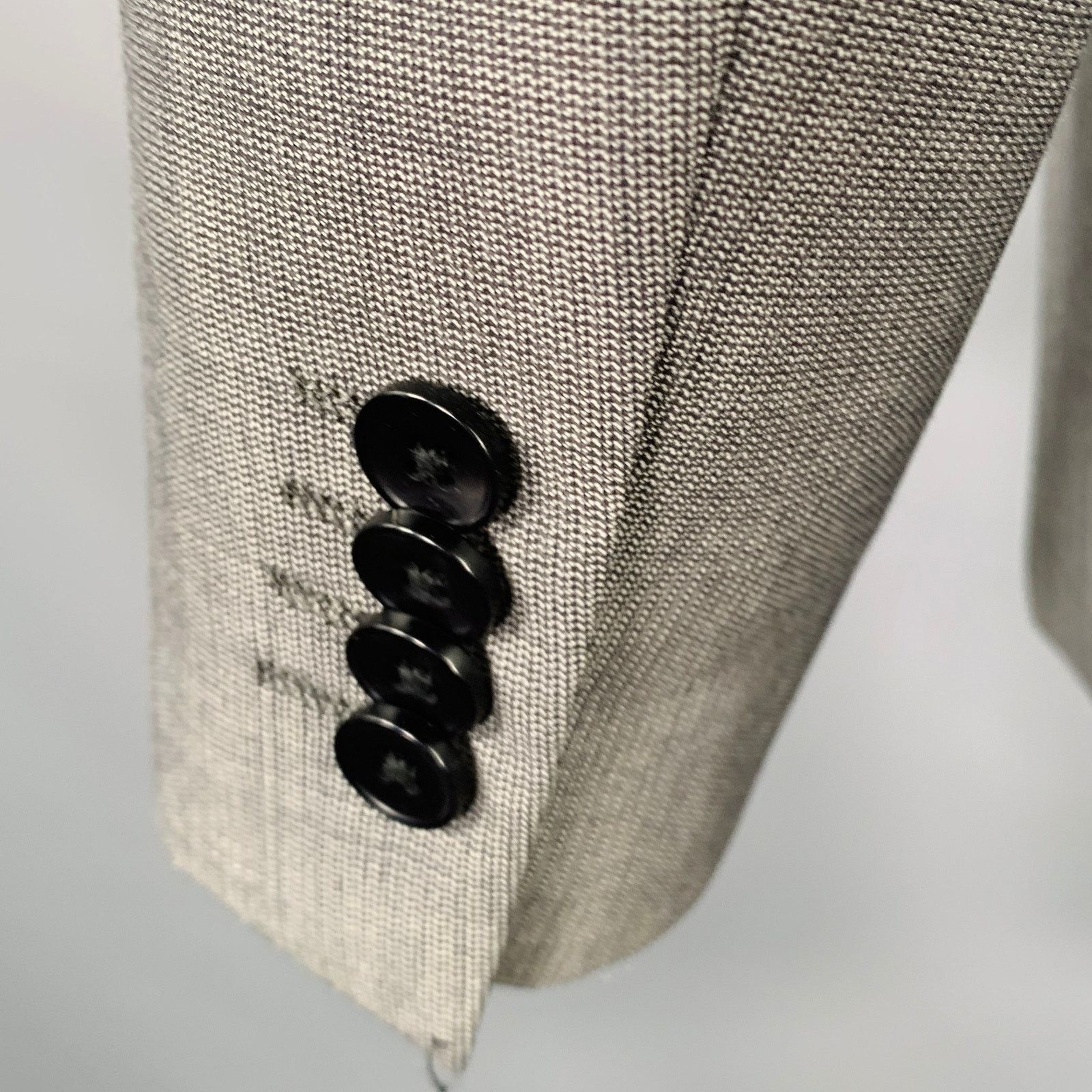 Theory THEORY Size 40 Short Grey Wool Notch Lapel Sport Coat Size 40R - 4 Thumbnail