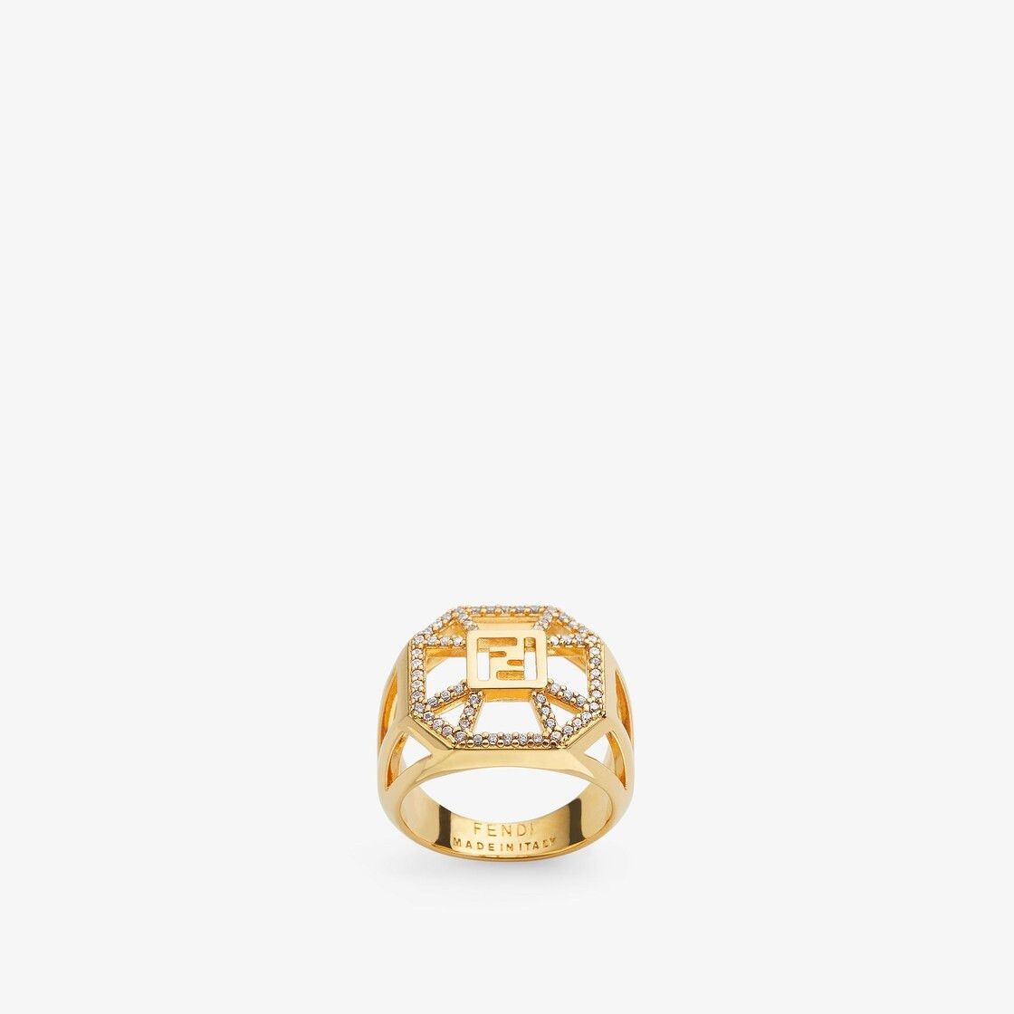 Fendi o1w1db10525 Size: OS / Forever Fendi Ring in Gold Size ONE SIZE - 1 Thumbnail