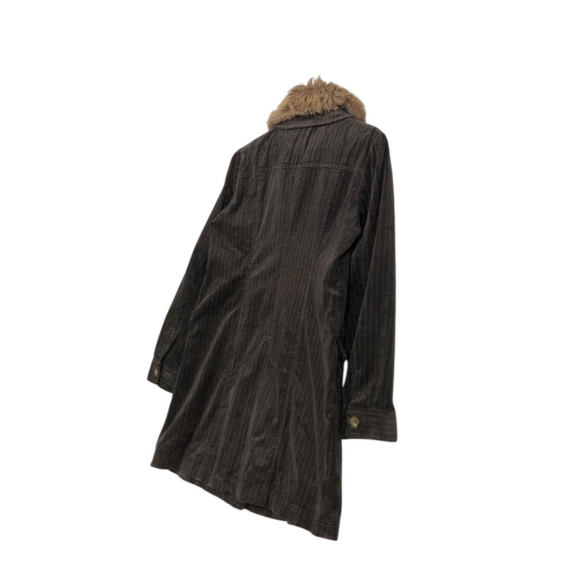 Tornado Mart 🔥VINTAGE HICKORY CHORE JACKET TORNADO MART MINK FUR COLLAR Size S / US 4 / IT 40 - 13 Thumbnail