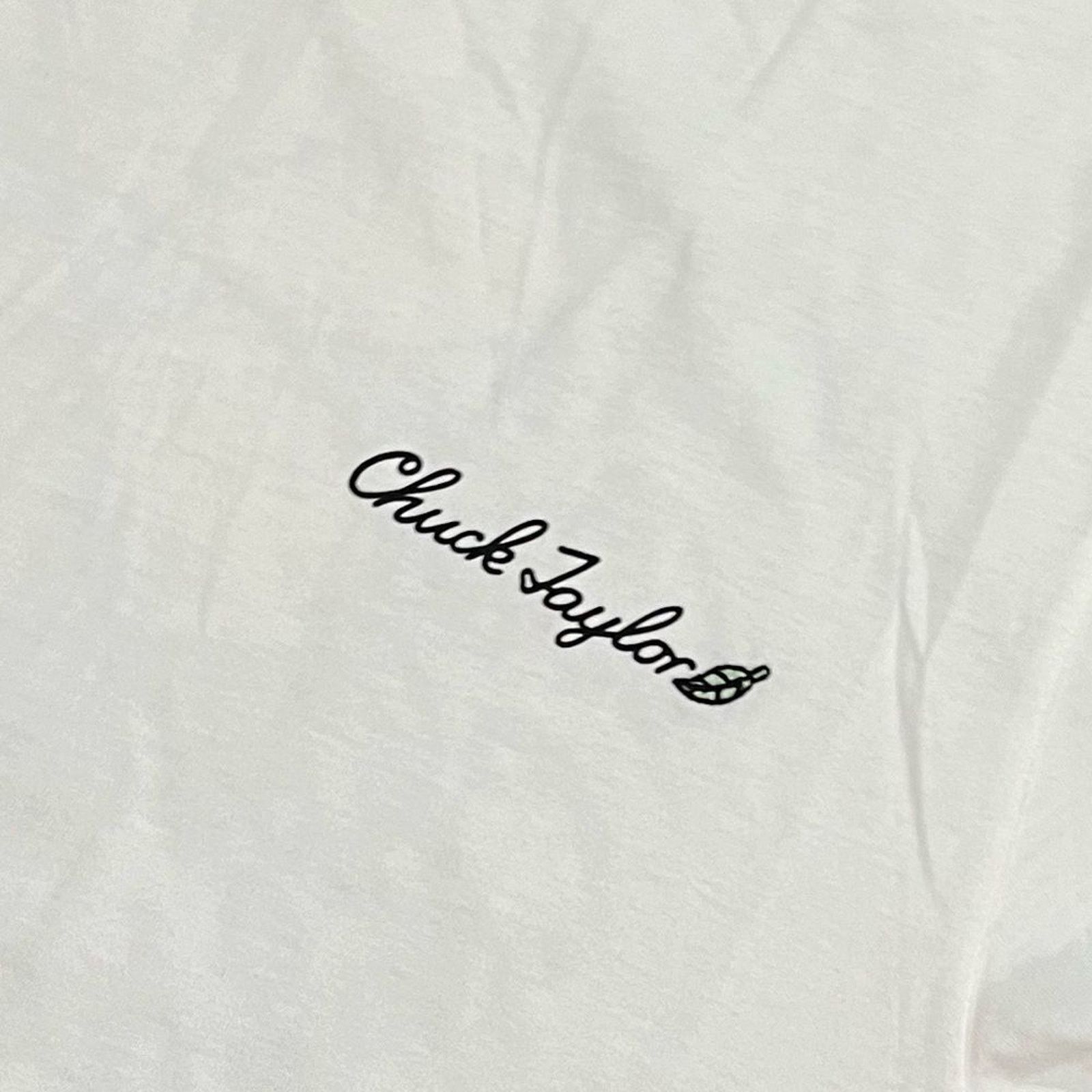 Converse NWOT Converse Chuck Taylor T-Shirt Lightweight White M Size M / US 6-8 / IT 42-44 - 2 Thumbnail