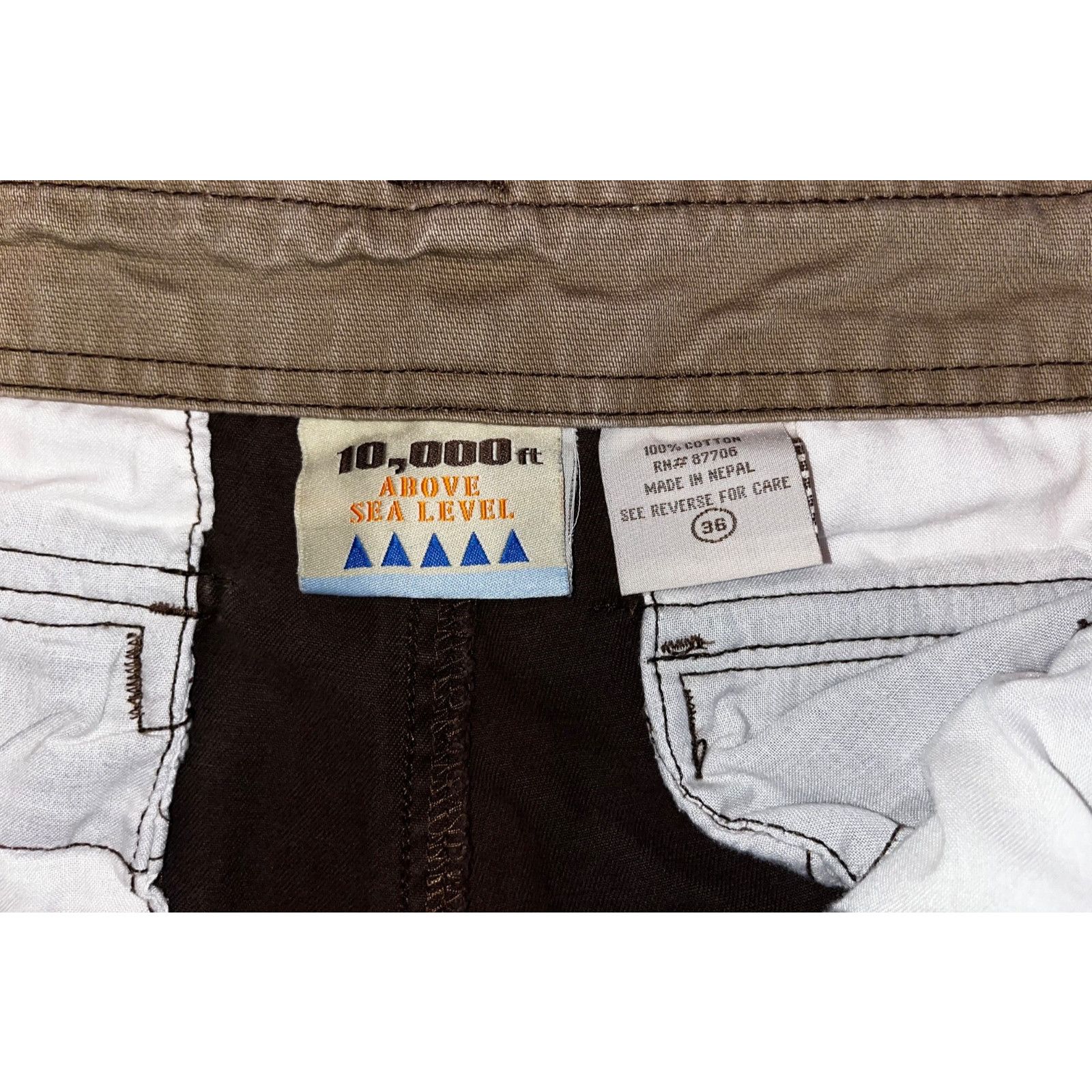 Other 10,000 Feet Above Sea Level Cargo Shorts 36 Gorpcore Hiking Size US 36 / EU 52 - 7 Thumbnail