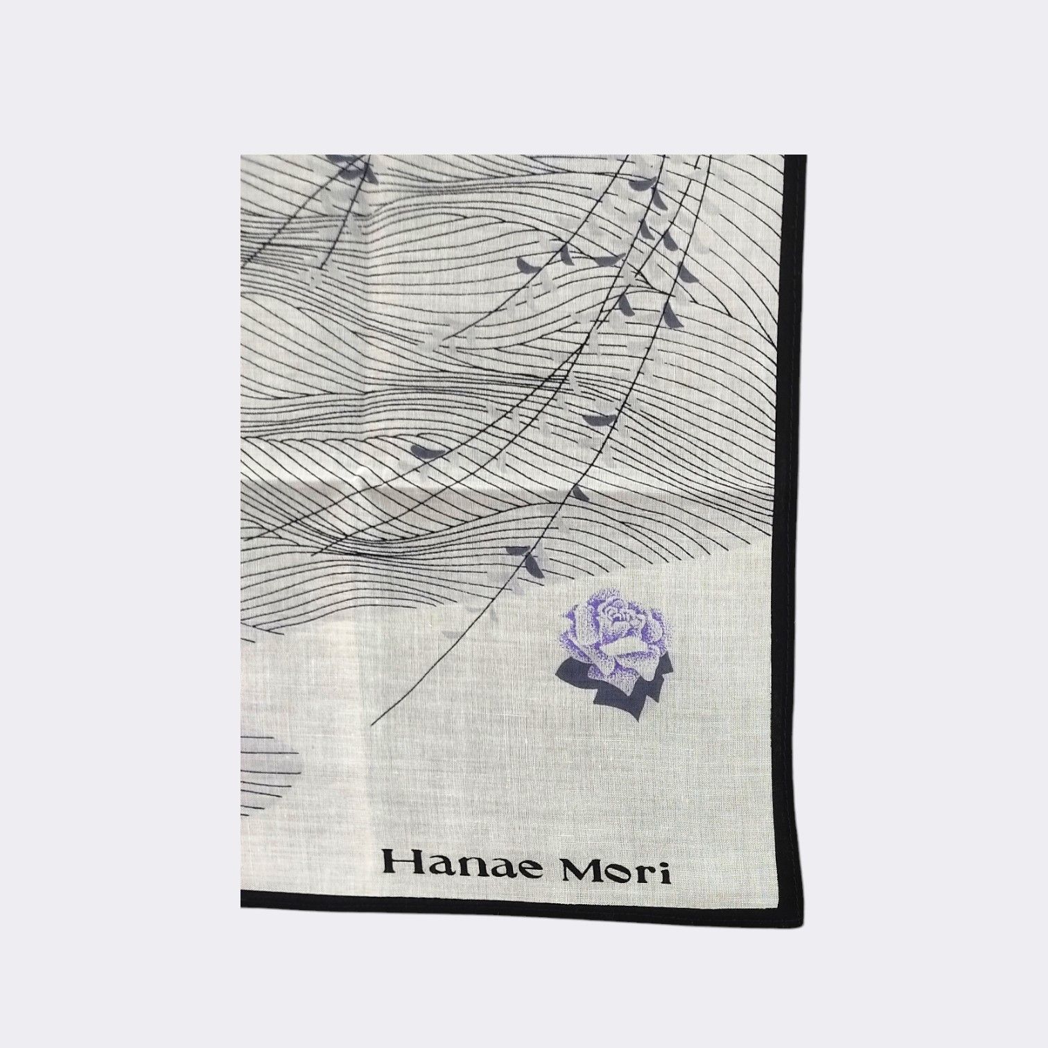Hanae Mori Vintage Hanae Mori Handkerchief Neckerchief Bandana H401I Size ONE SIZE - 3 Thumbnail